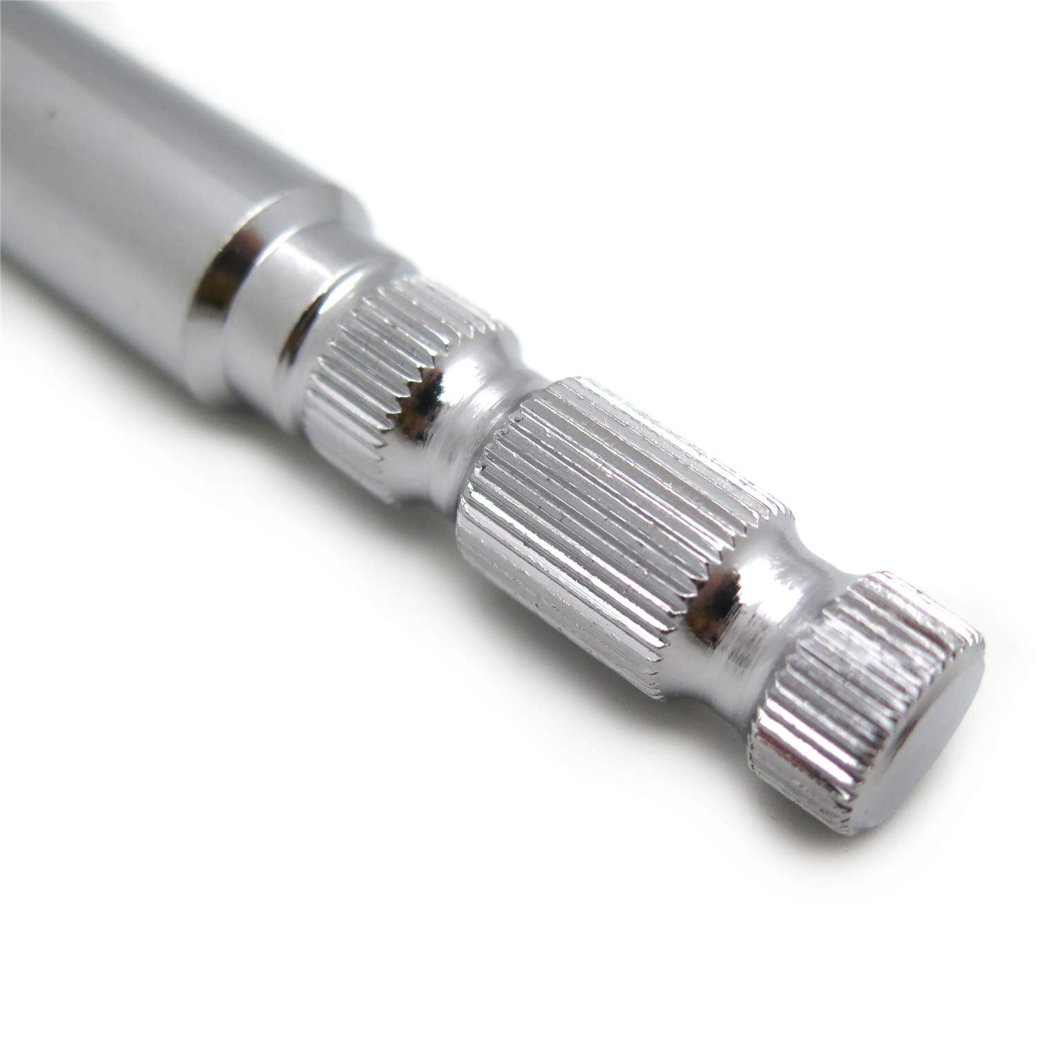 Httmt- Motorcycle Chrome Reliable Steel Inner Shifter Lever Shaft Compatible With Harley Touring Flt 1982 & Up V-Twin Models Replacement Part For 33709-82A [P/N: Mt447-006]