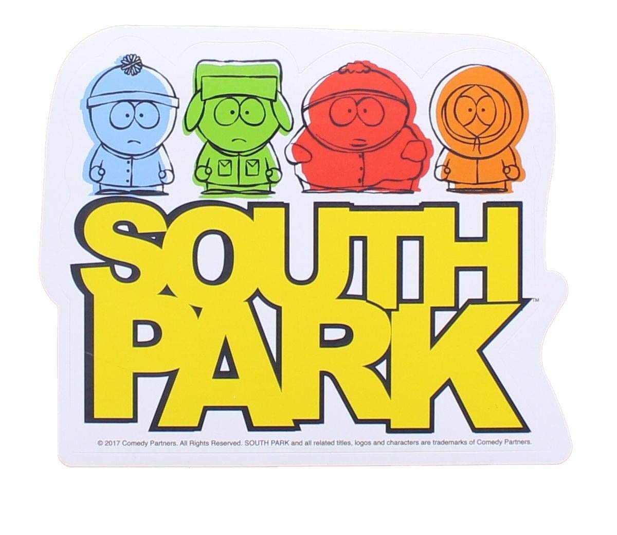 South Park Sticker, Auto Sticker For Cars/Vans/Suv'S/Trucks/Lockers/Boards/Refrigerator