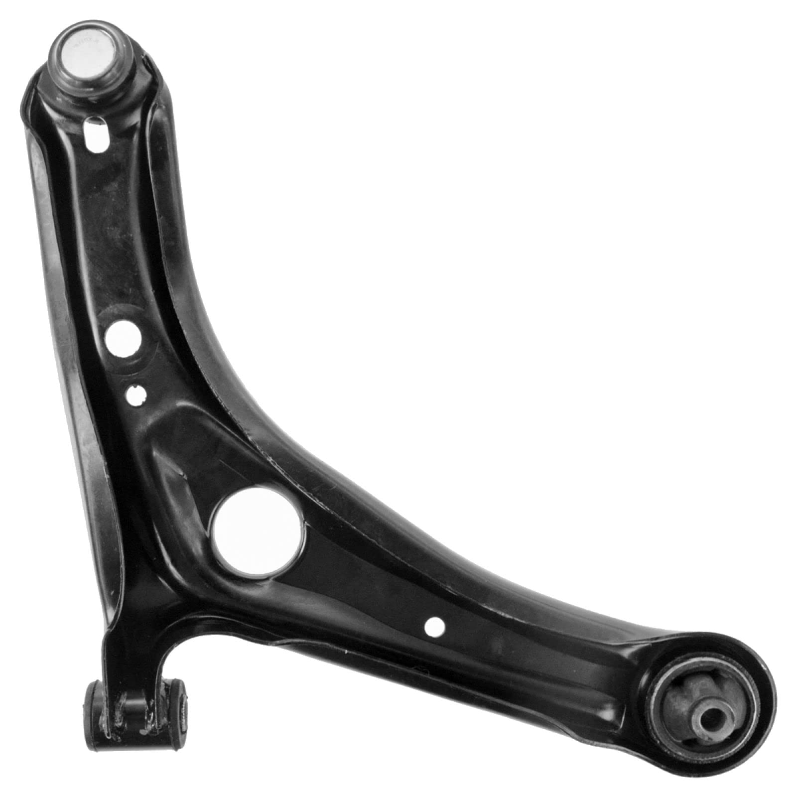 TRQ Front Suspension Kit Control Arm with Ball Joint Sway Bar Stabilizer Link Compatible with 2000-2003 Toyota Echo