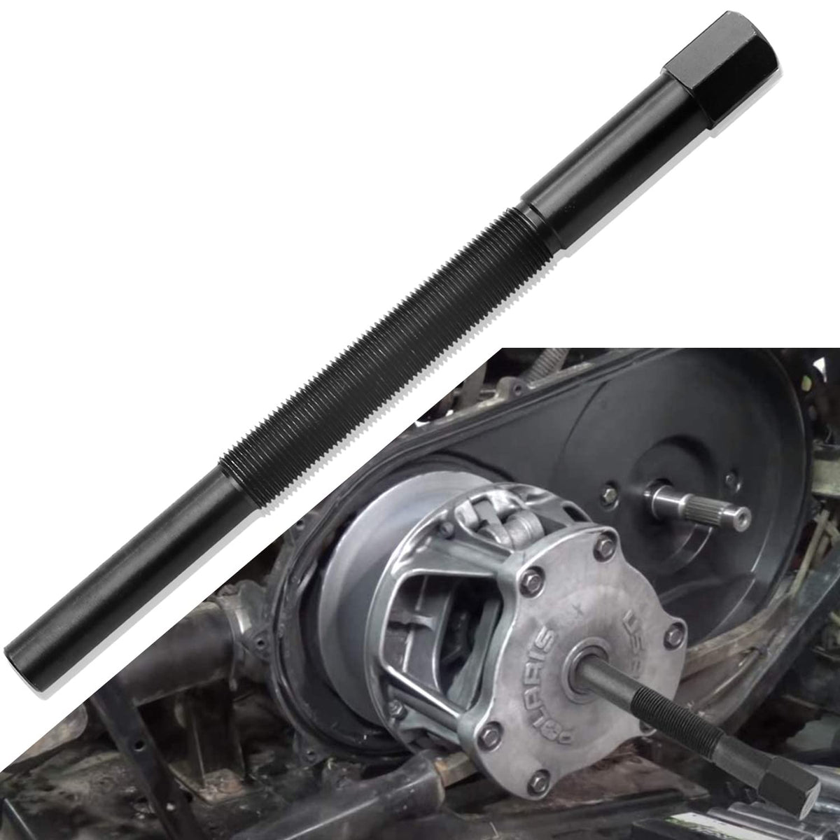 Primary Drive Clutch Puller Remove Tool Heated with Superior Strength Compatible with Polaris all models included Polaris Ranger
