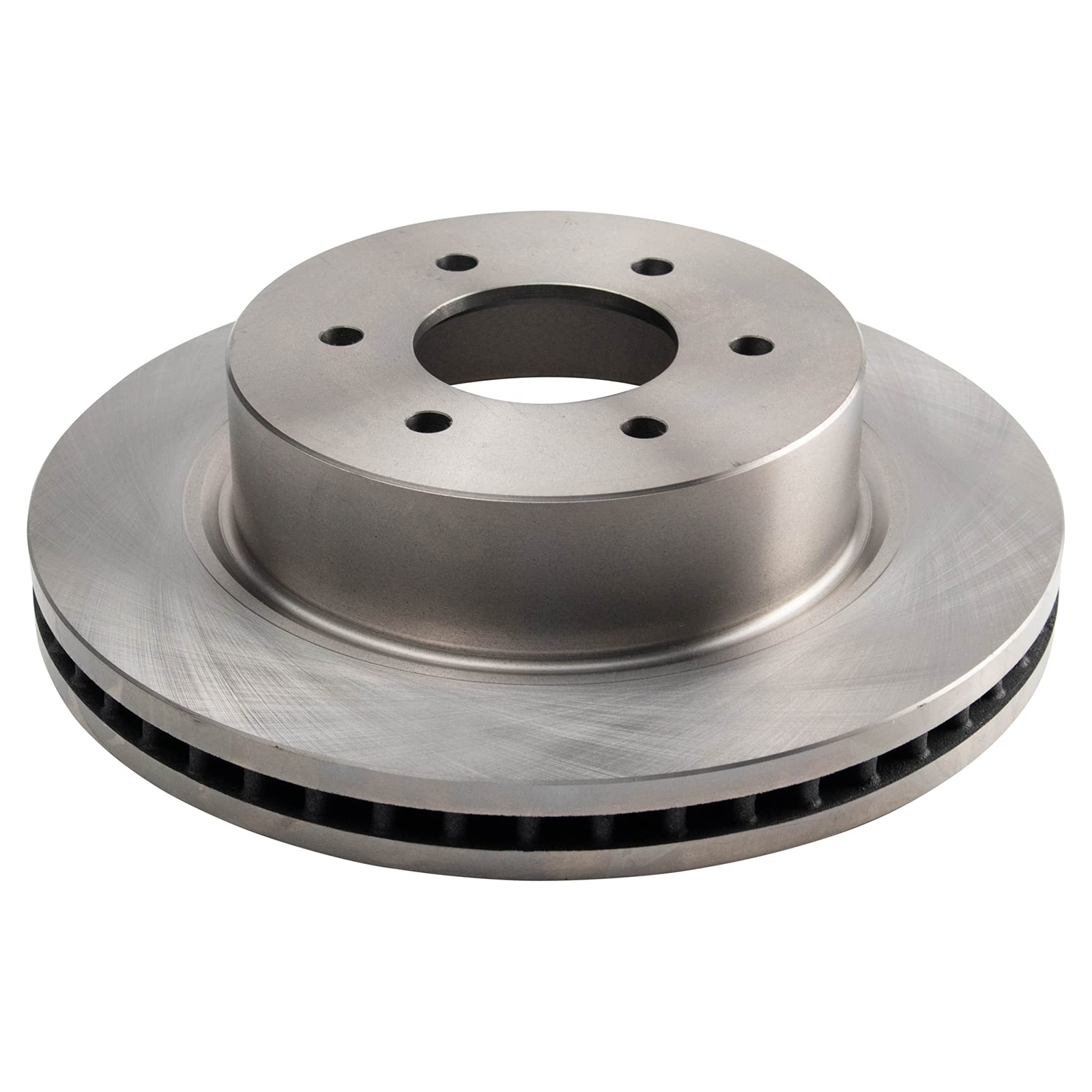 Trq Front Brake Pad & Rotor Kit Brake Pads Brake Rotor Ceramic Vented Compatible With 2016-2019 Nissan Titan Xd