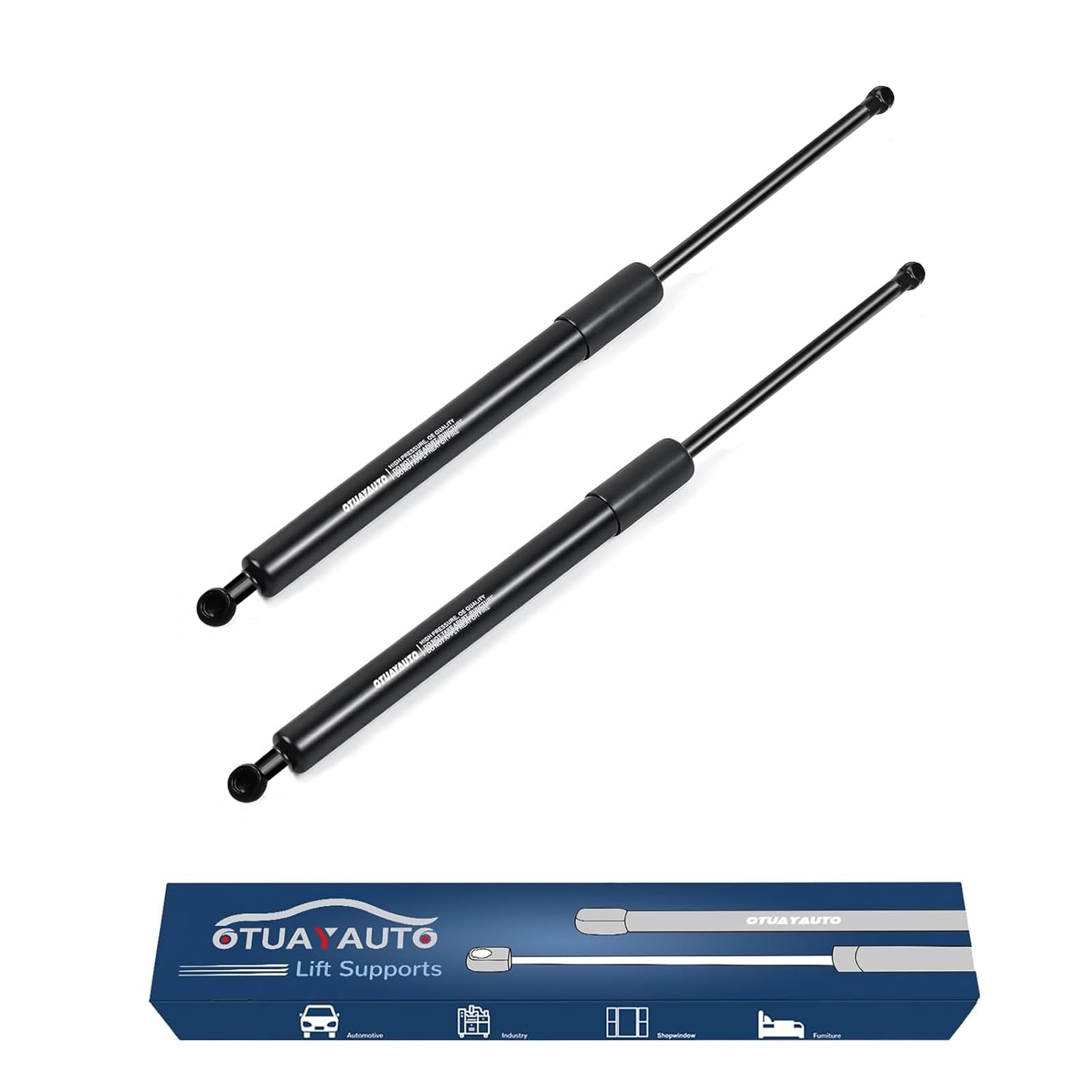 OTUAYAUTO Rear Liftgate Struts, Hatch Lift Support Shocks Replacement for 2007-2014 Chevy Tahoe/Suburban 1500, 2007-2013 Suburba