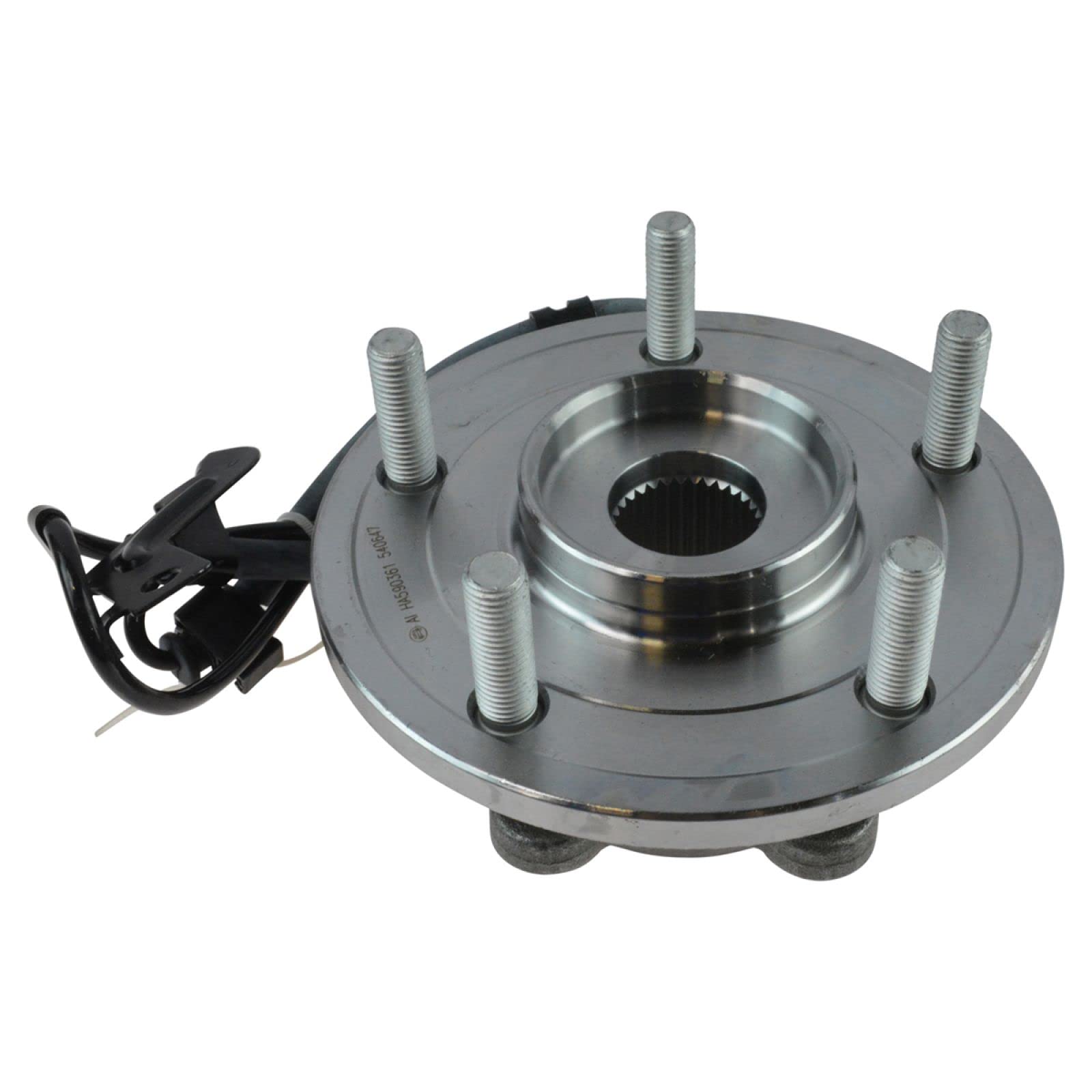 Trq Rear Right Wheel Hub Bearing Assembly Passenger Side Compatible With 2009-2020 Dodge Journey