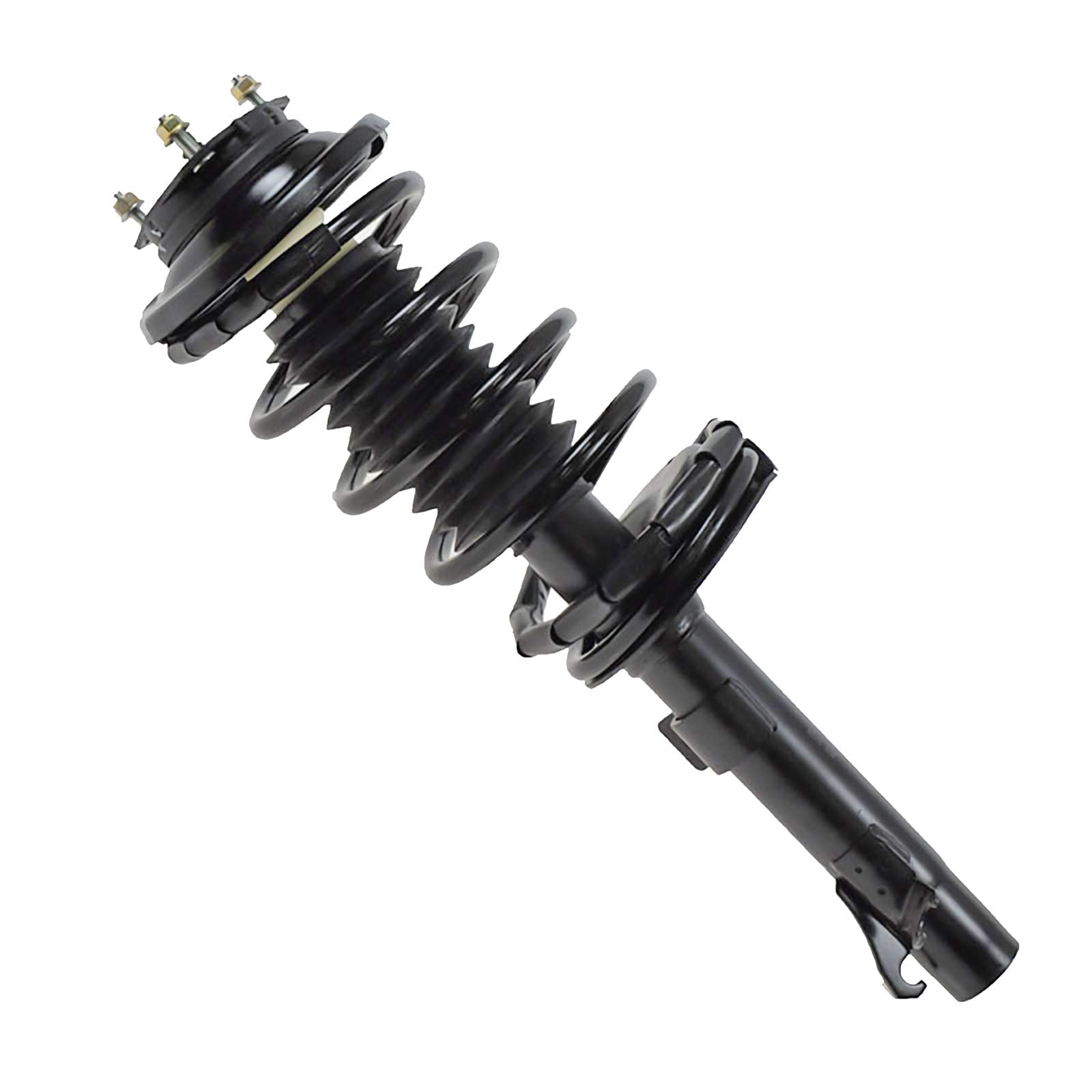 Trq Front Strut & Coil Spring Assembly Set Driver & Passenger Sides Compatible With 00-05 Ford Focus