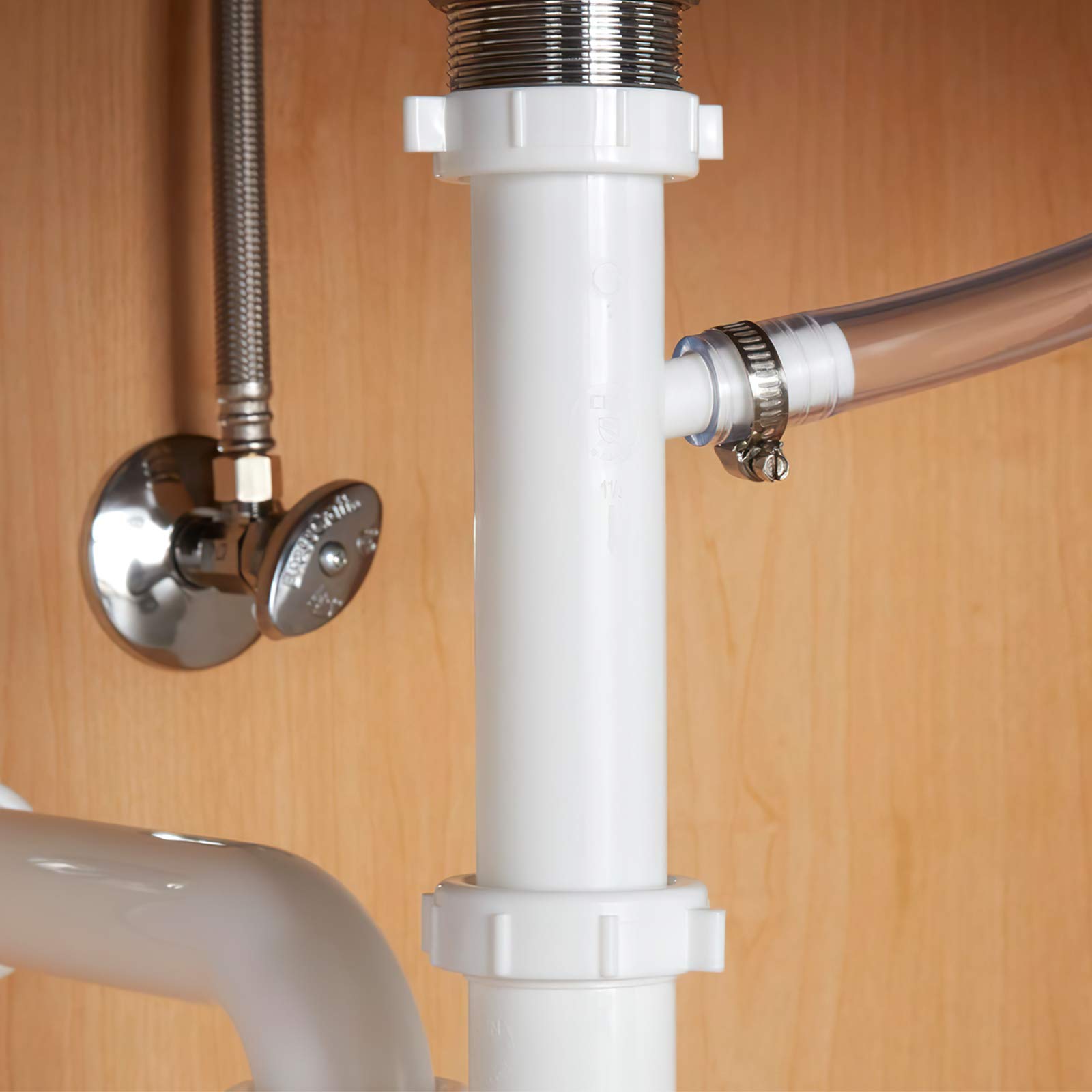 Ticonn 60Pcs Hose Clamp Set - 1/4''-1-1/2'' 304 Stainless Steel Worm Gear Hose Clamps For Pipe, Intercooler, Plumbing, Tube And