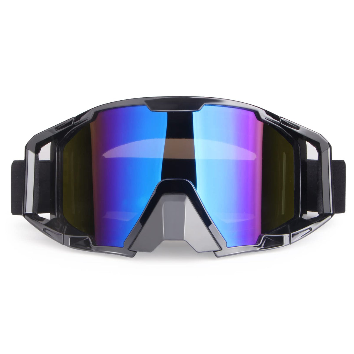 shatterproof goggles Motorcycle Riding Goggles Off Road Motocross Goggles Dirt Bike ATV Dust Shatterproof Racing UV Protection Goggles UTV MX Helmet