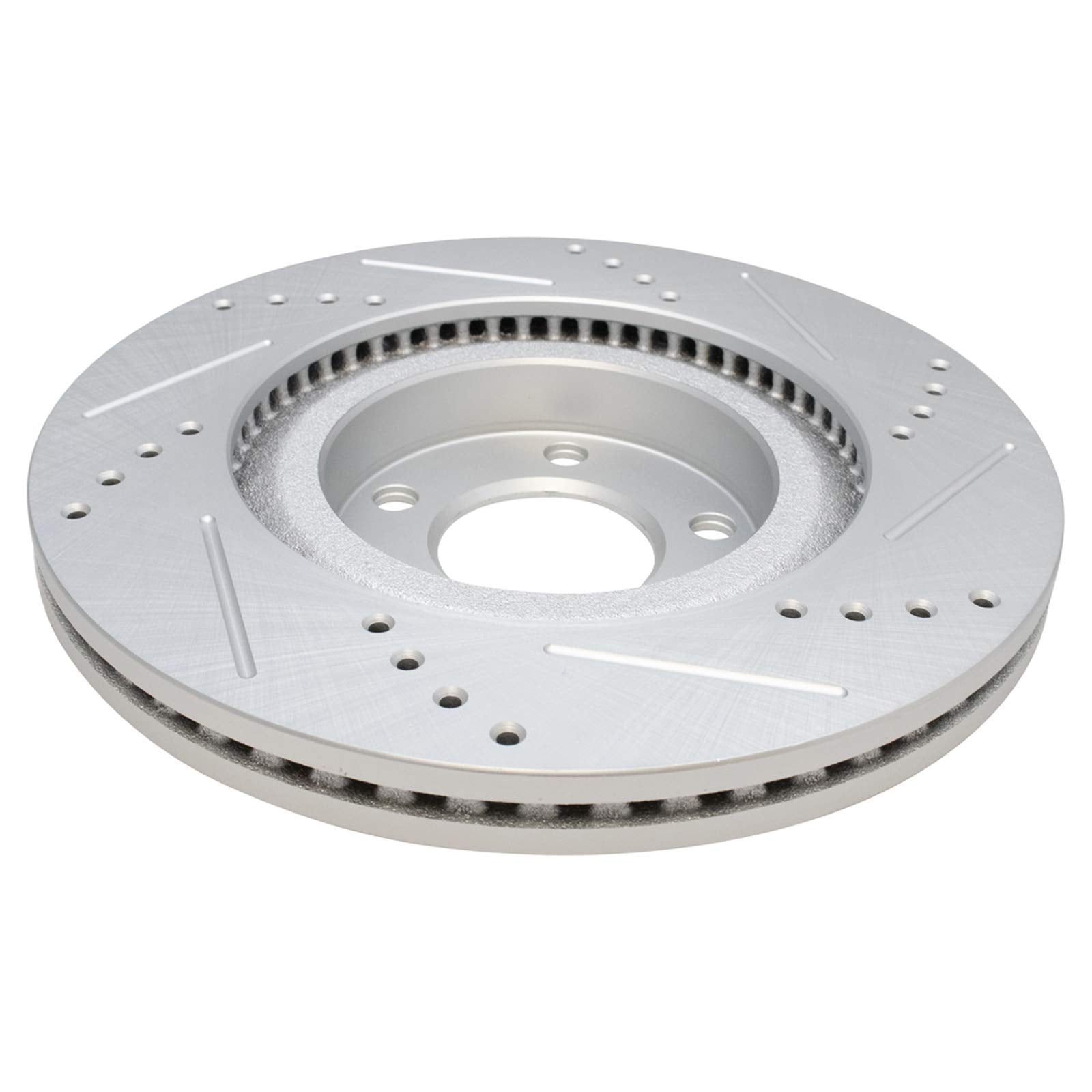 Trq Front Performance Brake Rotors Set Premium G-Coated Compatible With 2007-2014 Ford Edge 2007-2015 Lincoln Mkx