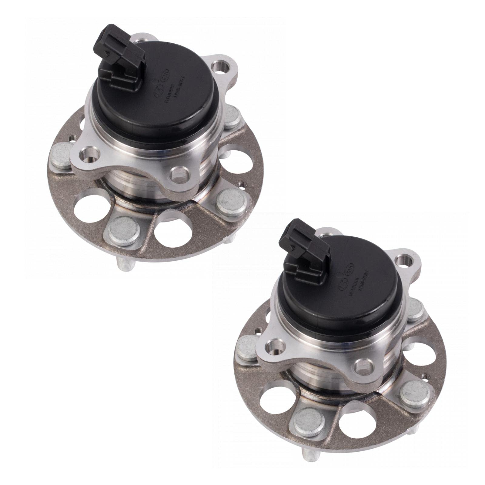 Trq Rear Wheel Hub Bearings Assembly Set Compatible With 2017-2020 Hyundai Elantra 2018-2022 Kona