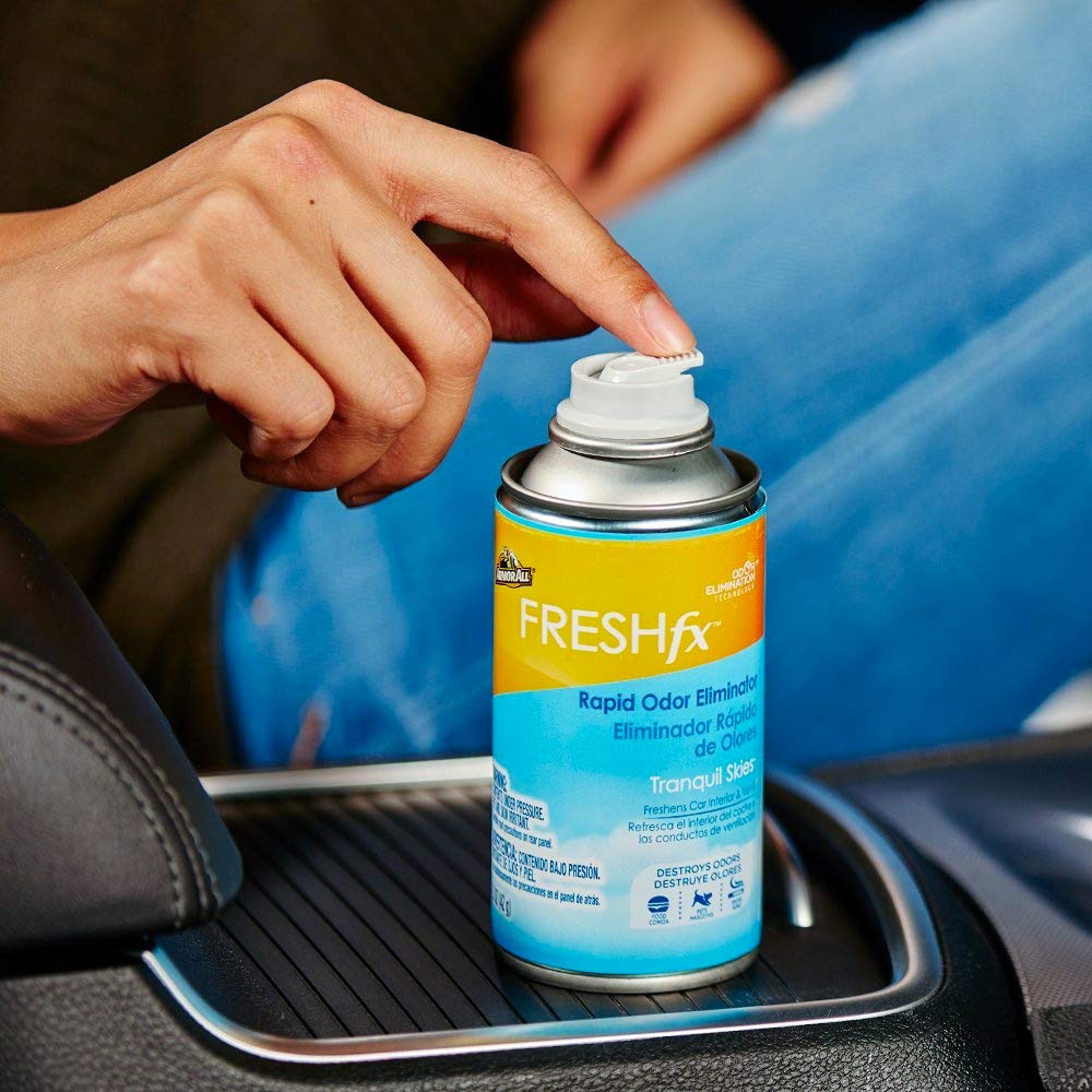 Armor All Fresh Fx Smoke X Car Odor Eliminator Spray, Car Air Freshener Spray (New Car)