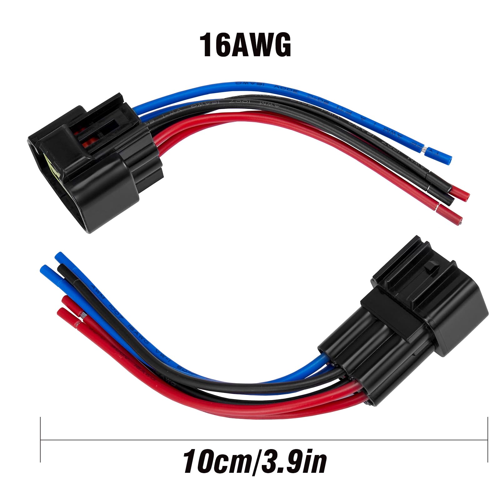 Zhofonet 6 Pin Waterproof Connector,Waterproof Electrical Car Auto Wire Connector,16Awg Male Female Quick Disconnect Wire Connec