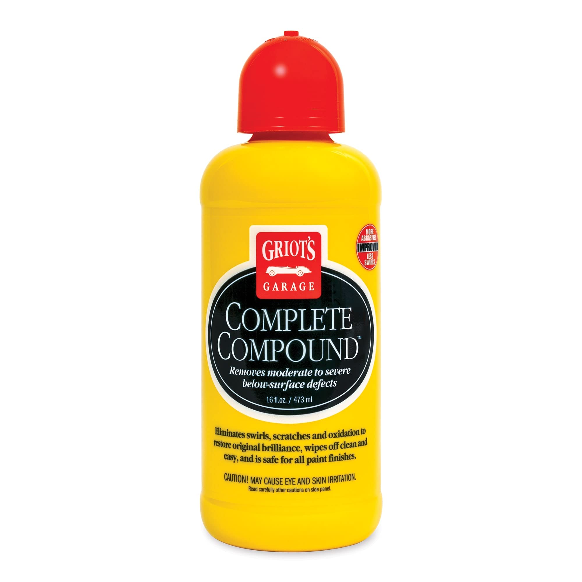 Griot'S Garage 10862 Complete Compound – Remove Scratches & Swirl Marks By Hand Or With A Polisher, Easy Wipe Off With No Dust. Body Shop Safe With No Silicones Or Fillers , 16 Ounce