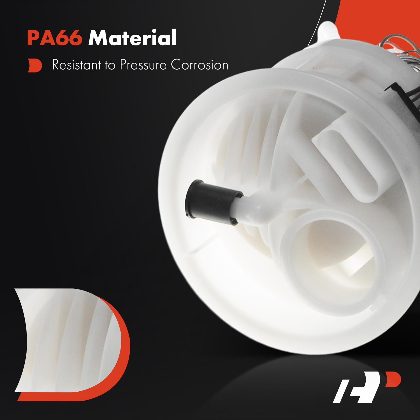 A-Premium Rear Fuel Filter Assembly Compatible with Mercedes-Benz E280, E320, E350, E500, CLS500, 2003 2004 2005 2006 2007 2008