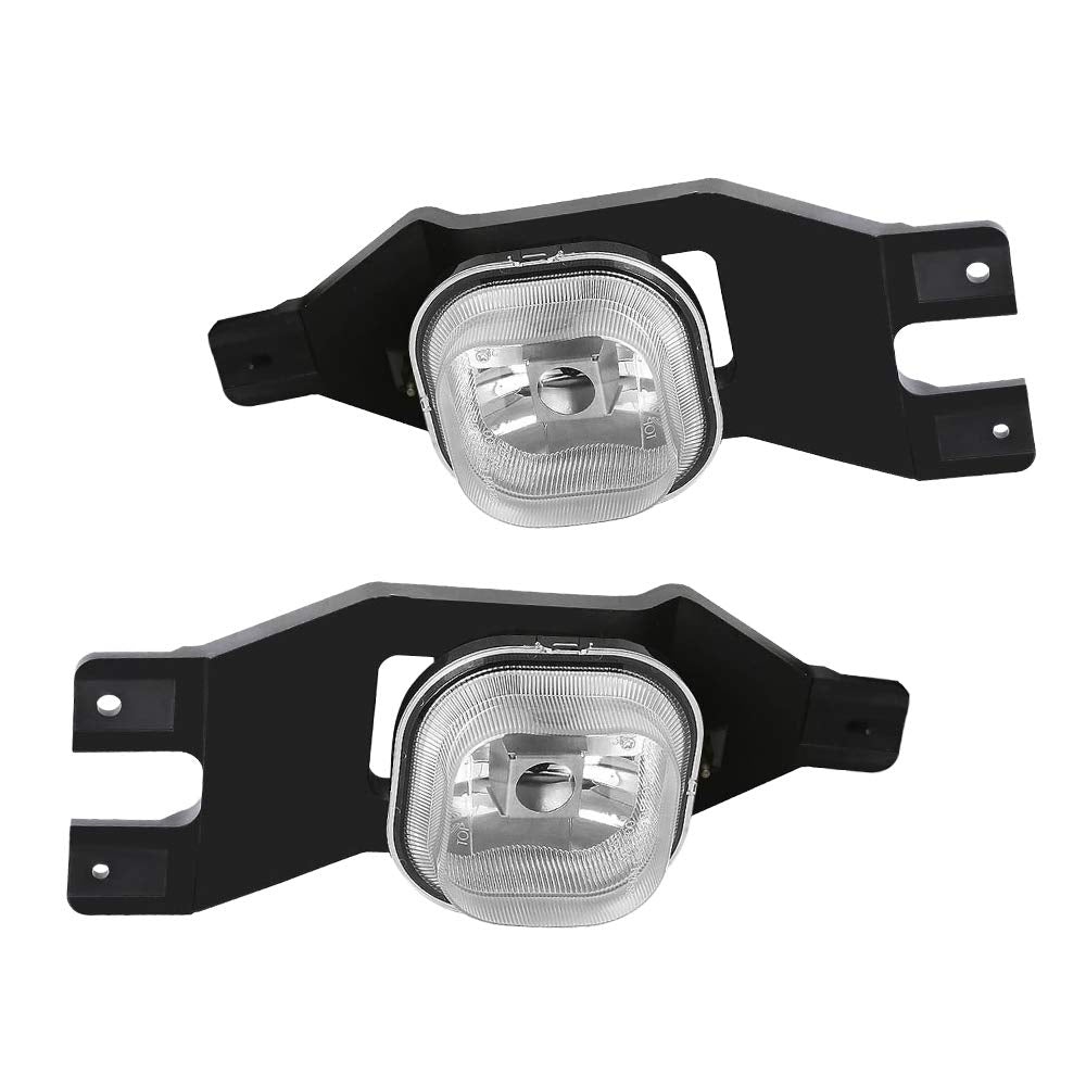 Driving Fog Lights Lamps Replacement For 1999-2004 Ford F250 350 450 550(Super Duty) 2001-2004 Ford Excursion With H10 12V 42W H
