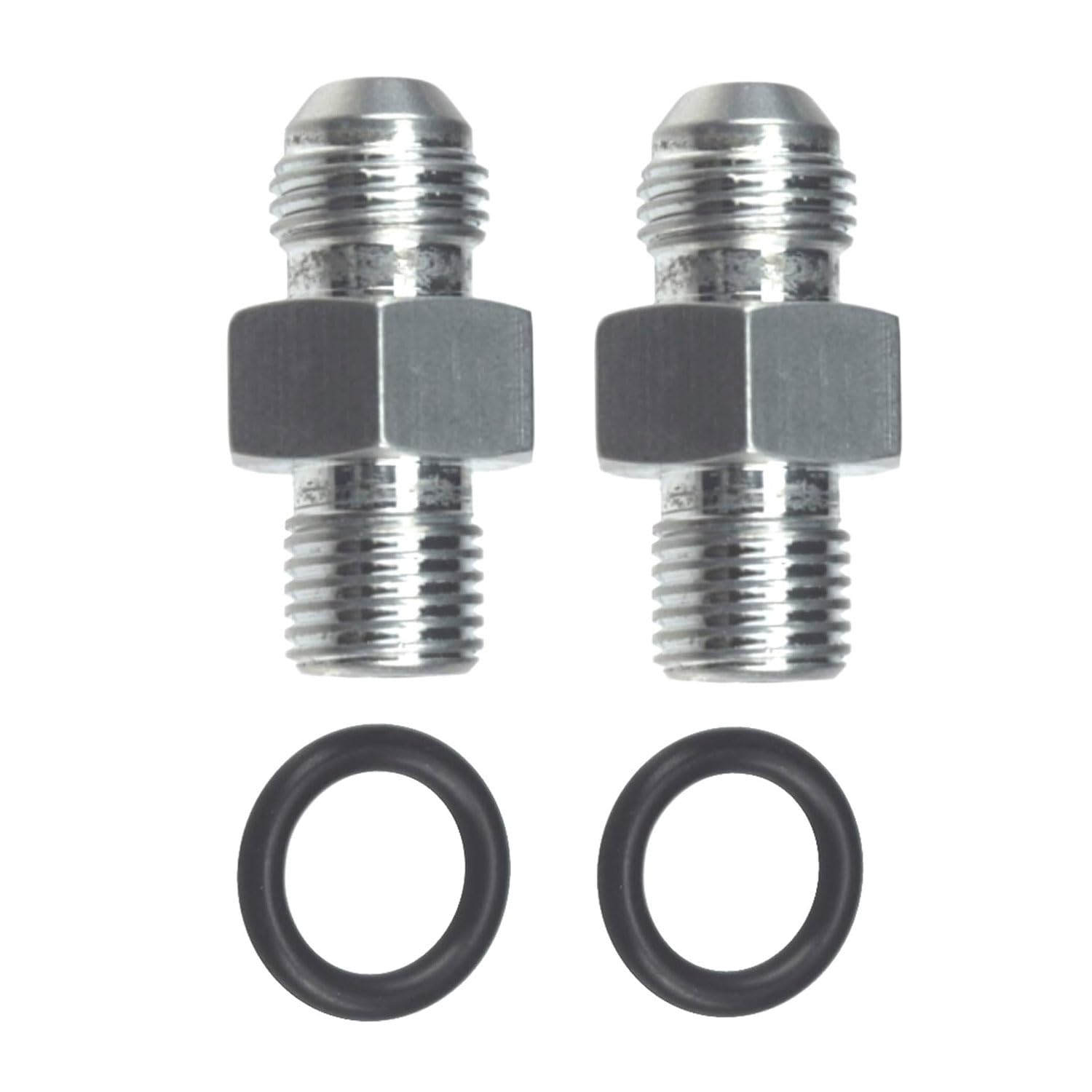 ICT Billet - Transmission Adapter Fittings Front and Rear -6AN Flare to 1/4'' NPSM TH350 TH400 4L60E 700R4 200-4R TR6060 AOD 4R1