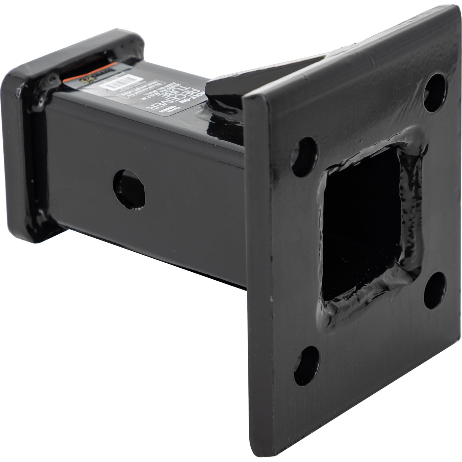 Buyers Products 1804055 2 Bolt-On Receiver Tube, 20,000 Lbs Mgtw, 2,000 Mvl, Corrosion Resistant Black Powder Coat Finish, Receiver Hitch Accessories