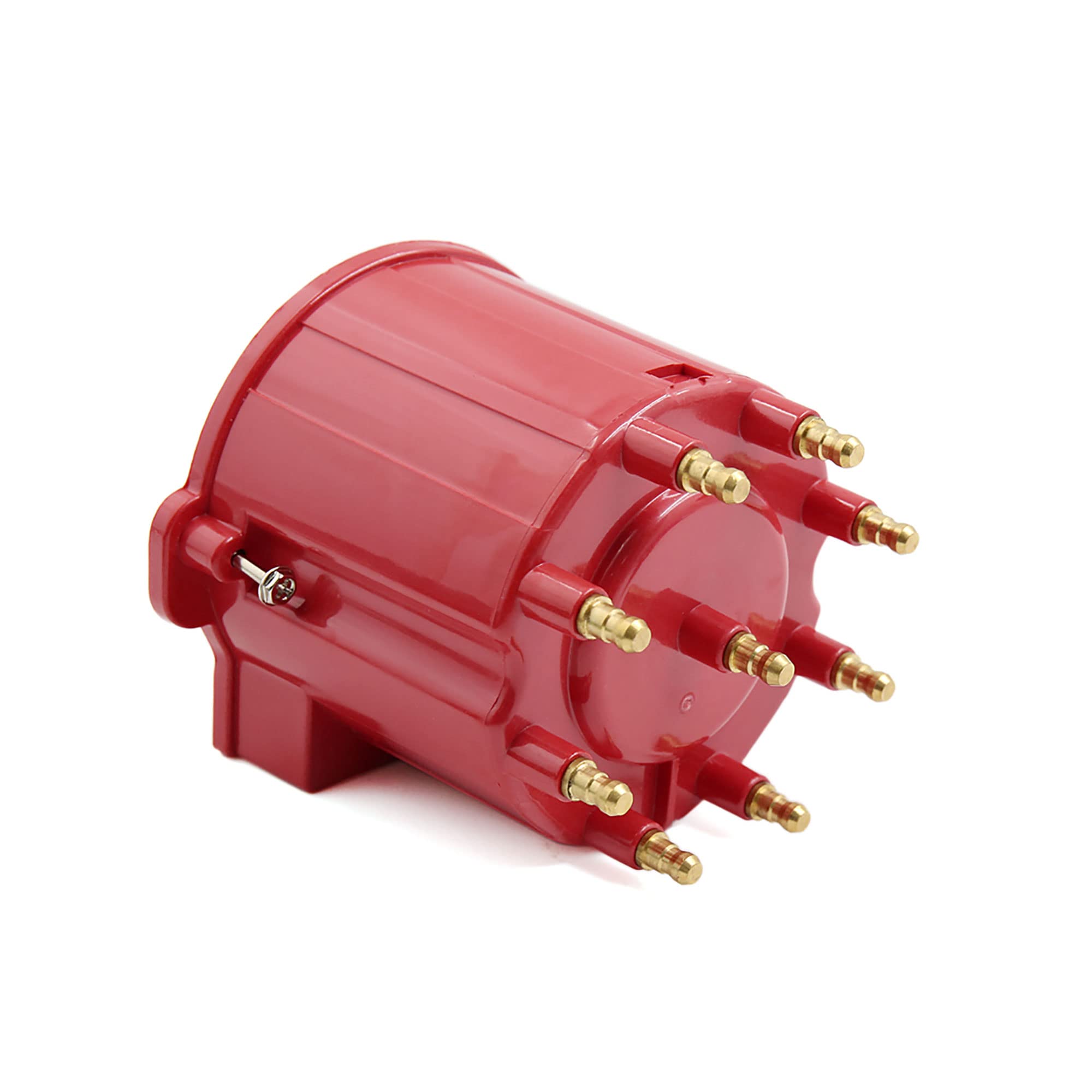 Uxcell 8406 Car Ignition Distributor Cap And Rotor Kit External Coil For Chevrolet Suburban C1500 C2500 C3500 For Gmc K1500 Jimmy 8 Cylinder Engine Dc 12V