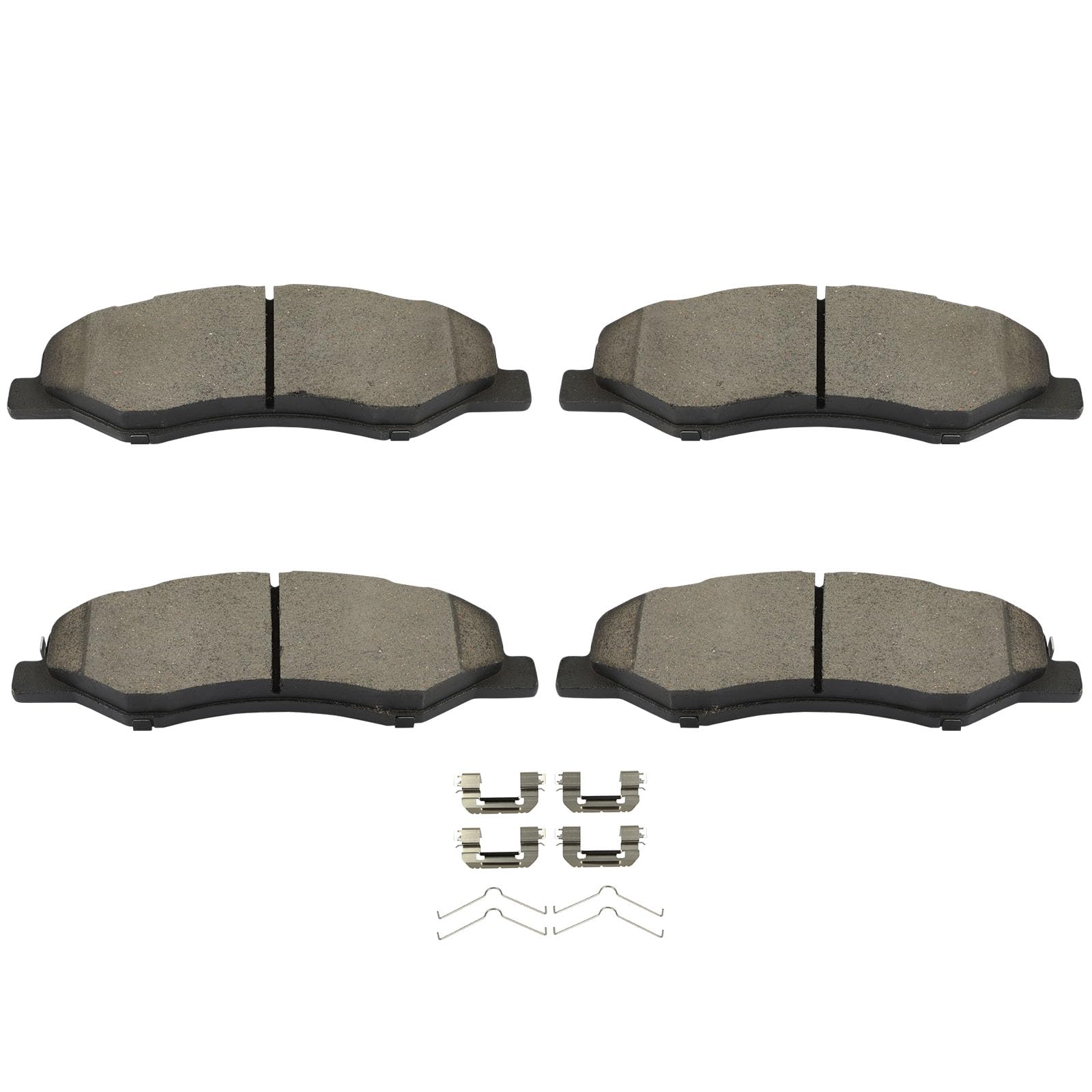 Scitoo D2089 Ceramic Brake Pads Sets Front W/Hardware Replacement For Honda For Odyssey 2018 2019 2020 2021 2022 2023