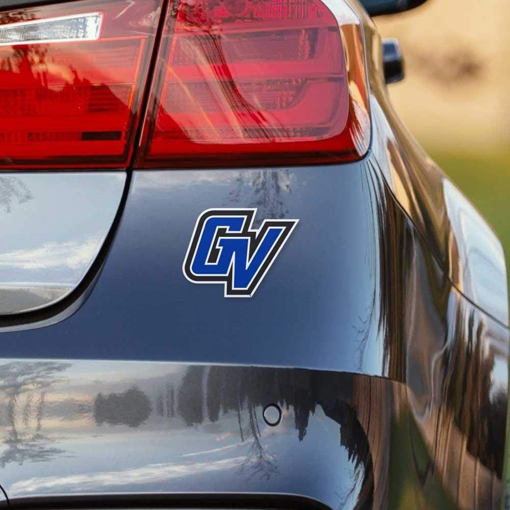 Collegiate Ncaa Car Decal Made From Premium Weatherproof Vinyl (Grand Valley State University Gv)