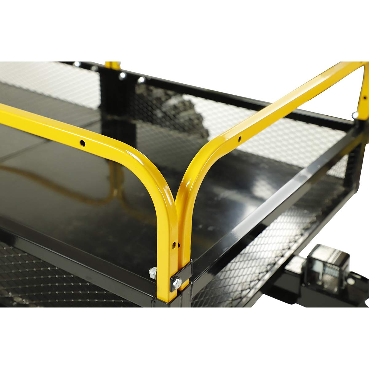 Impact Implements 1000Lb Atv Utv Garden Tractor Utility Cart Cargo Trailer. 12 Cu. Ft. Great For Hauling Wood, Brush, Gravel And More