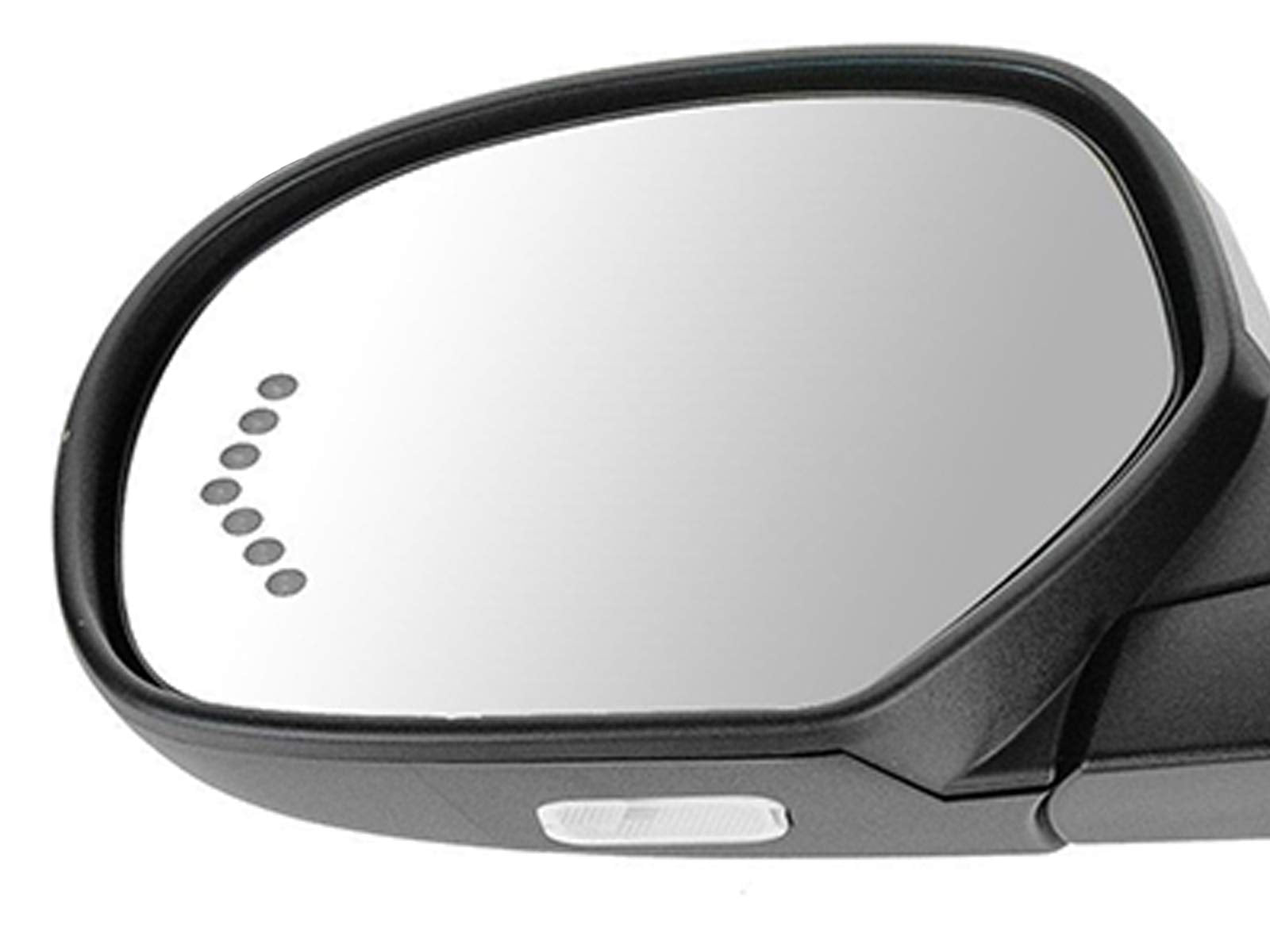 Apa Replacement Power Folding Mirror For 2007-2014 Silverado Sierra Yukon Tahoe Suburban Avalanche With 7 Dot Led Signal Memory
