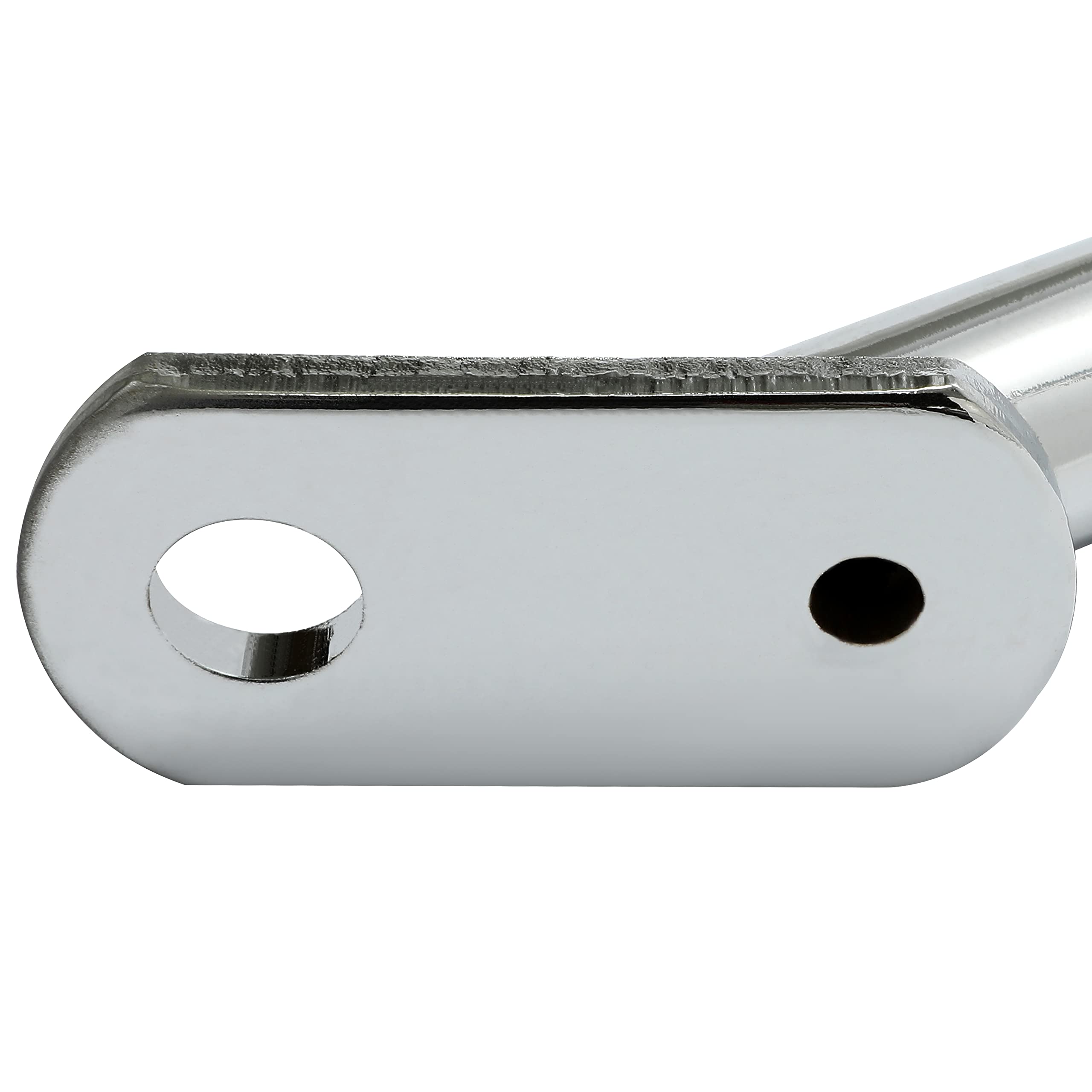 Ecotric Saddlebag Conversion Brackets Mounts Compatible With 1986-2013 Harley Davidson Softail W/Hardware Chrome