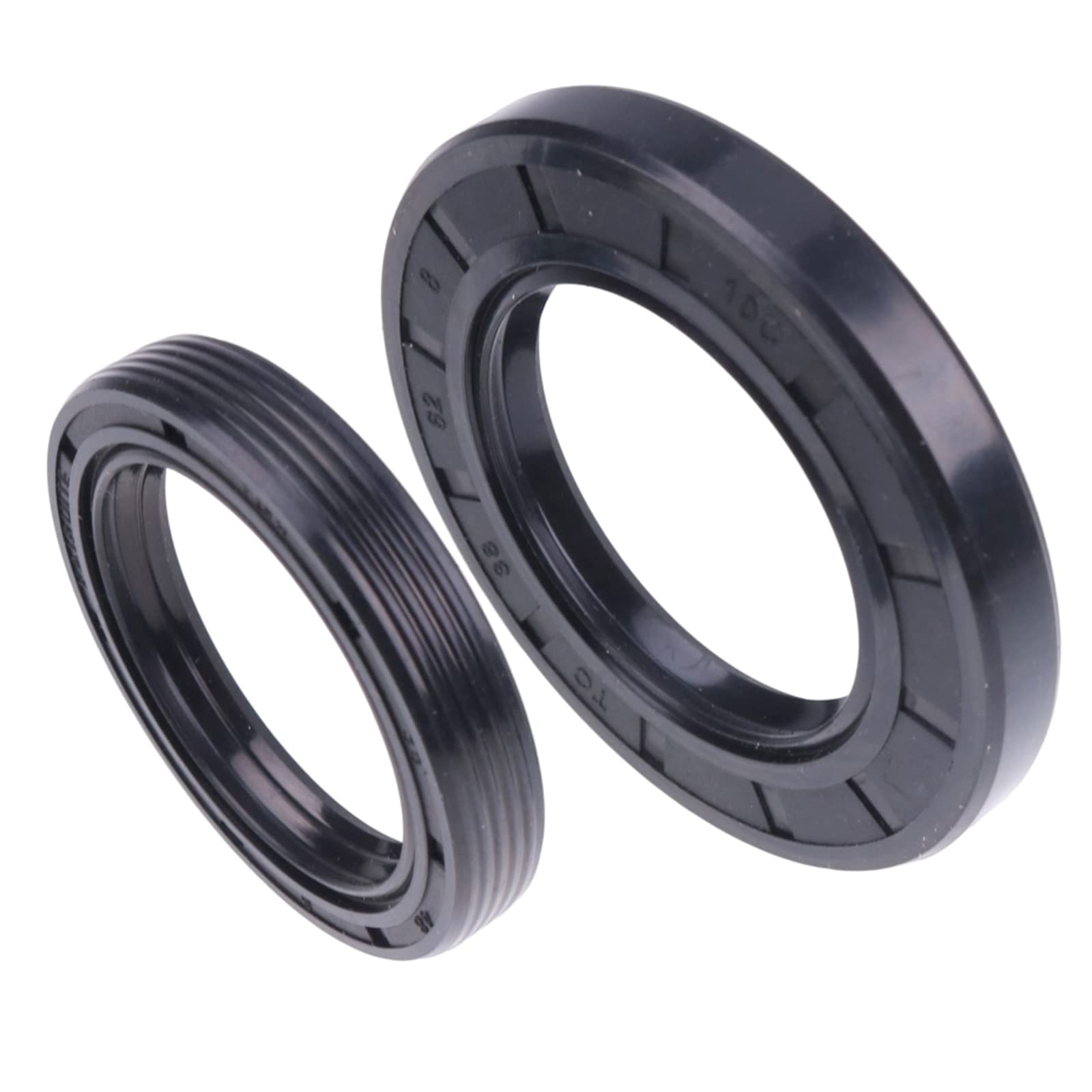 LSSOCH Upper & Lower Oil Seal Kit 92049-7010 & 92049-7028 Compatible with Kawasaki FH381V FH430V FH451V FR FS FX Series 4 Stroke