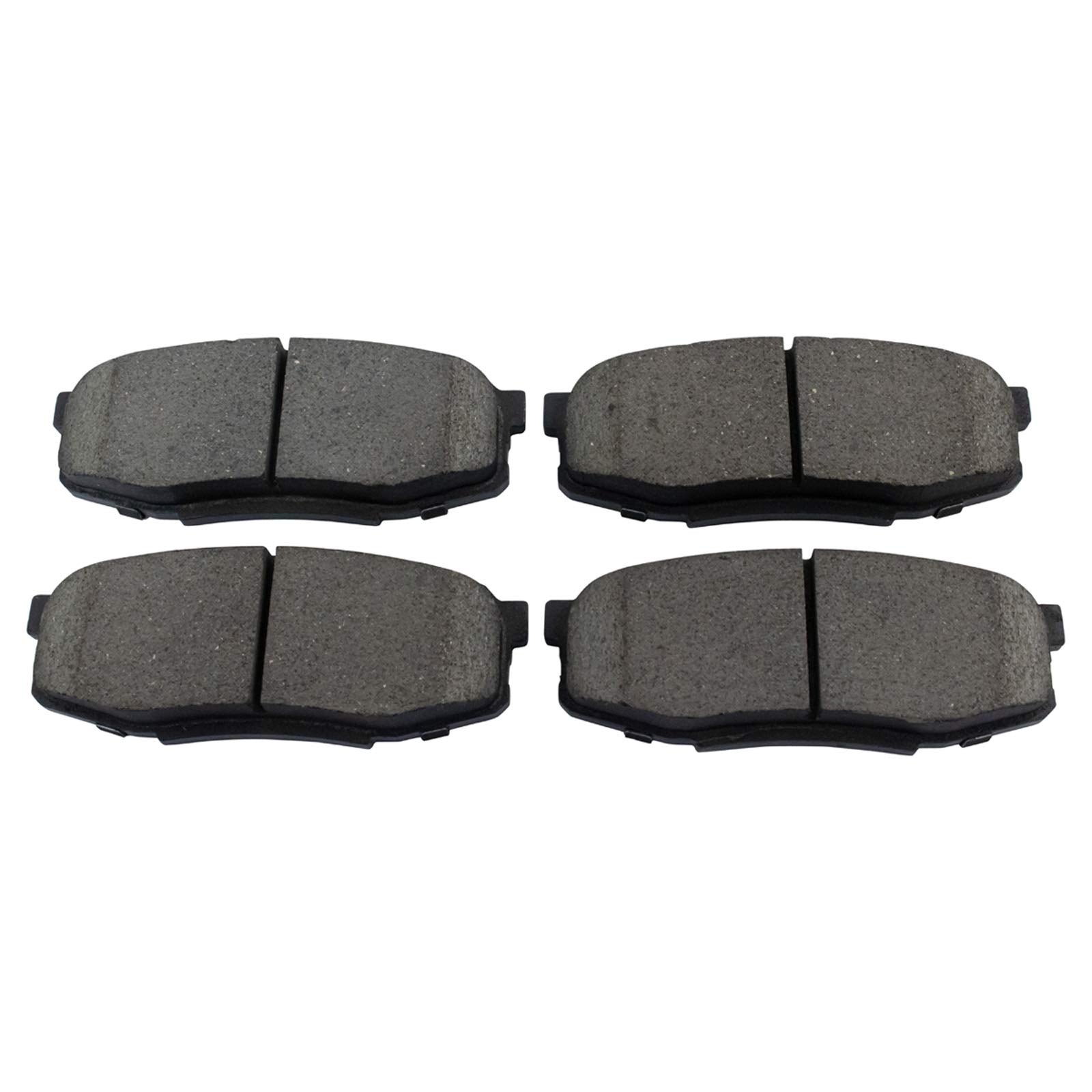 TRQ Rear Brake Pads Ceramic Compatible with 2008-2021 Lexus LX570 Toyota Land Cruiser Sequoia 2007-2021 Tundra