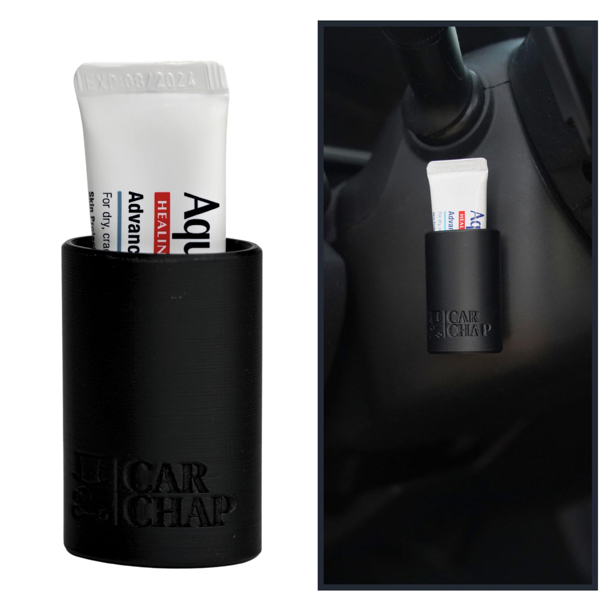 Carchap Car Lip Balm Holder (The Original), Tubechap, Chapstick Holder For Car, Mess Free In The Heat. Featured In Car And Drive