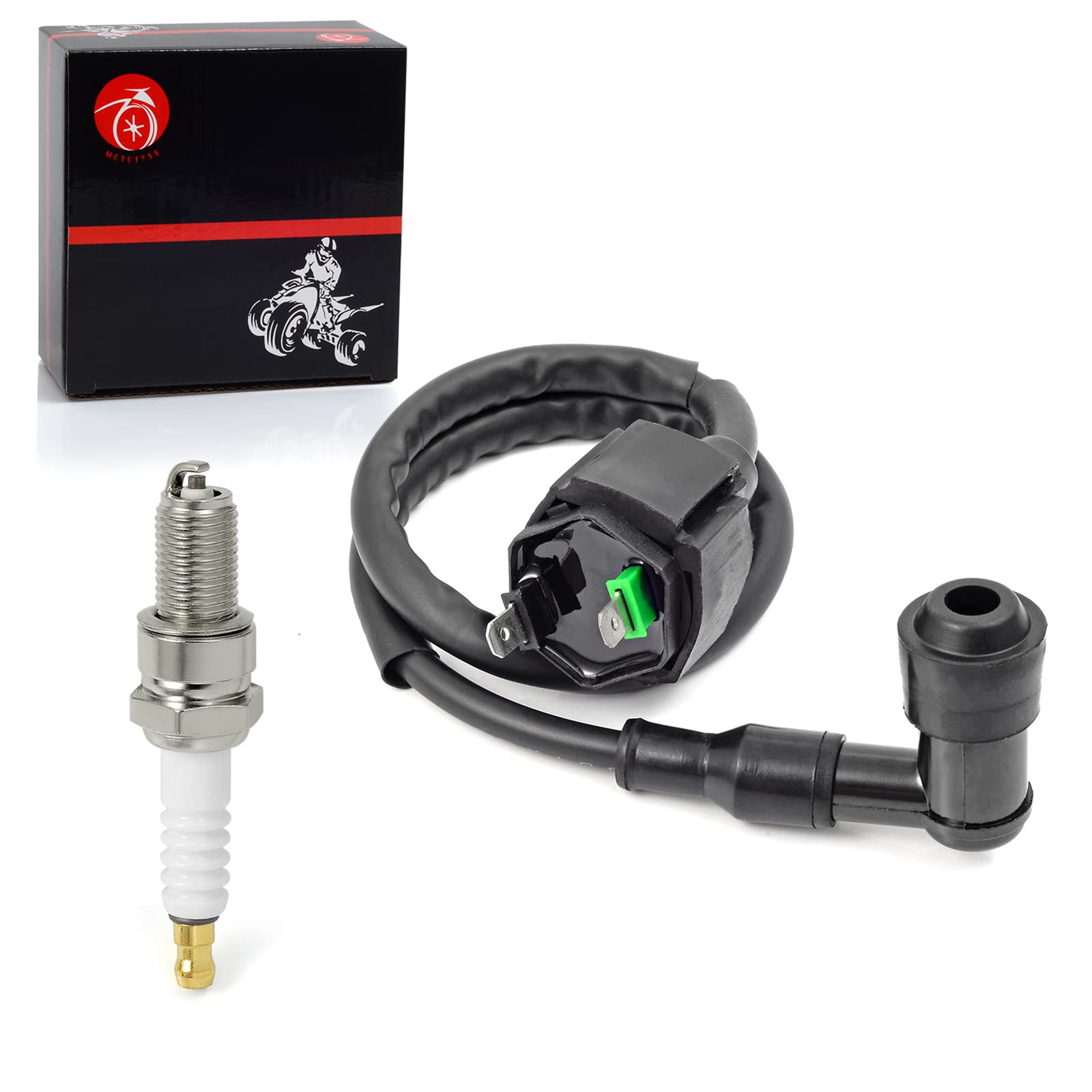 Cdi Box Igniter And Ignition Coil & Spark Plug For Honda Crf 100F Crf 80F Xr 80R Xr 100R 1992-2013 30410-Gt9-000