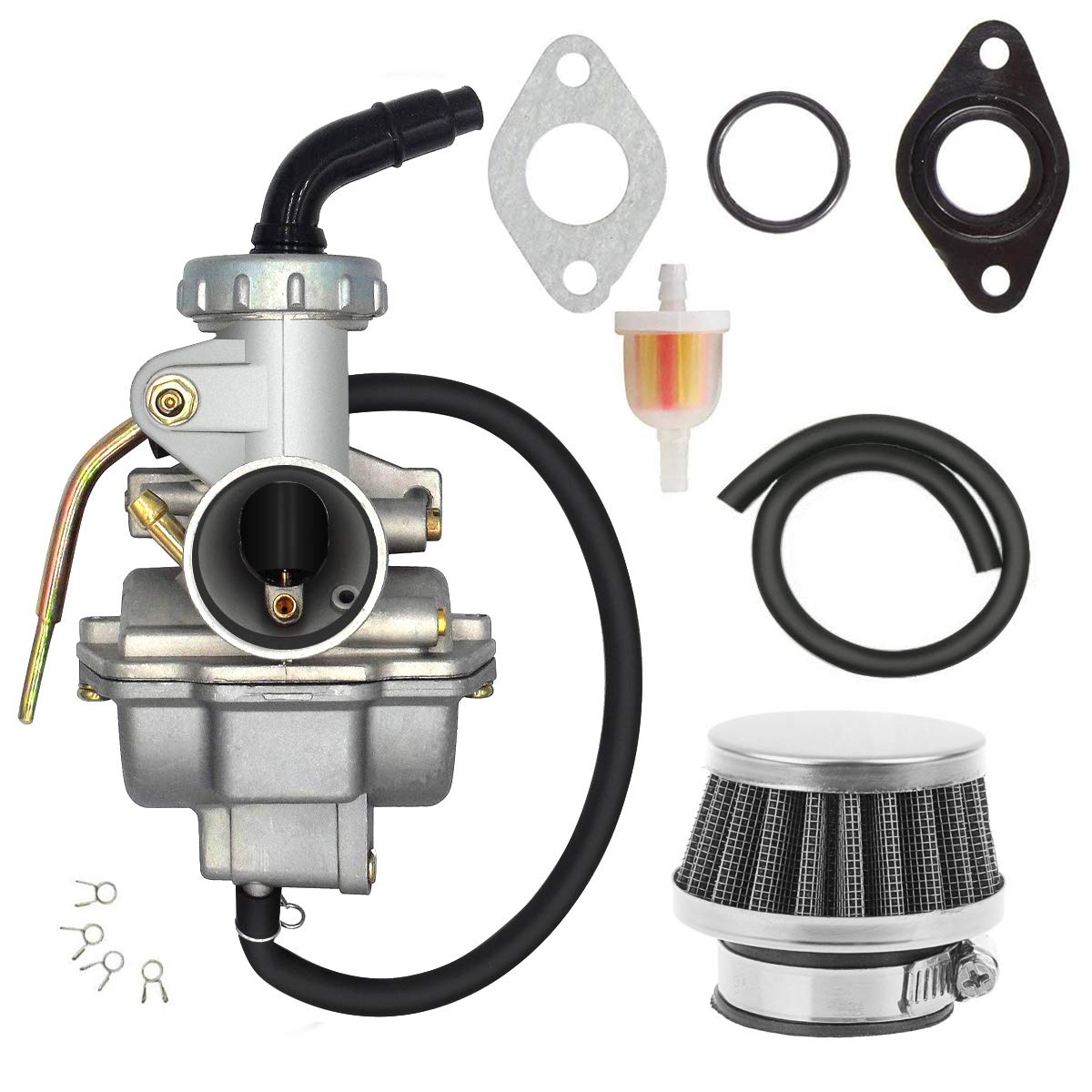 Pz20 Carburetor For Taotao Kazuma Baja 70Cc 90Cc 110Cc 125Cc Nst Sunl Chinese Quad 4 Stroke Atv Go Kart Pit Dirt Bike Crf50F Xl7