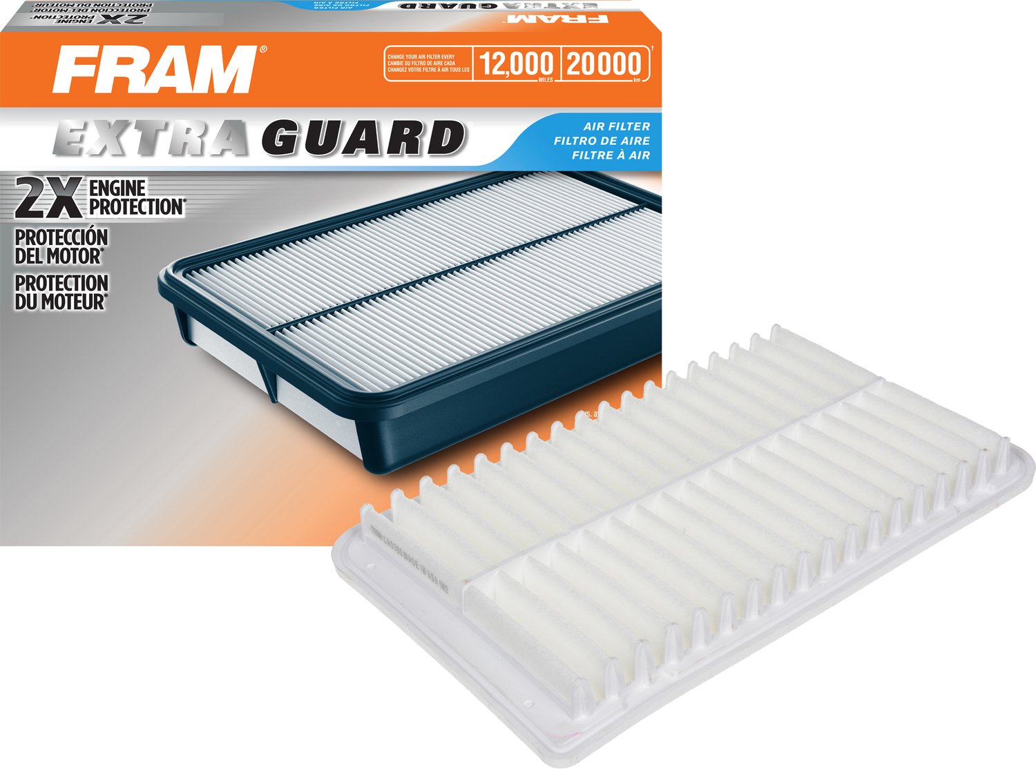 Fram Extra Guard Air Filter, Ca9360 For Select Lexus And Toyota Vehicles