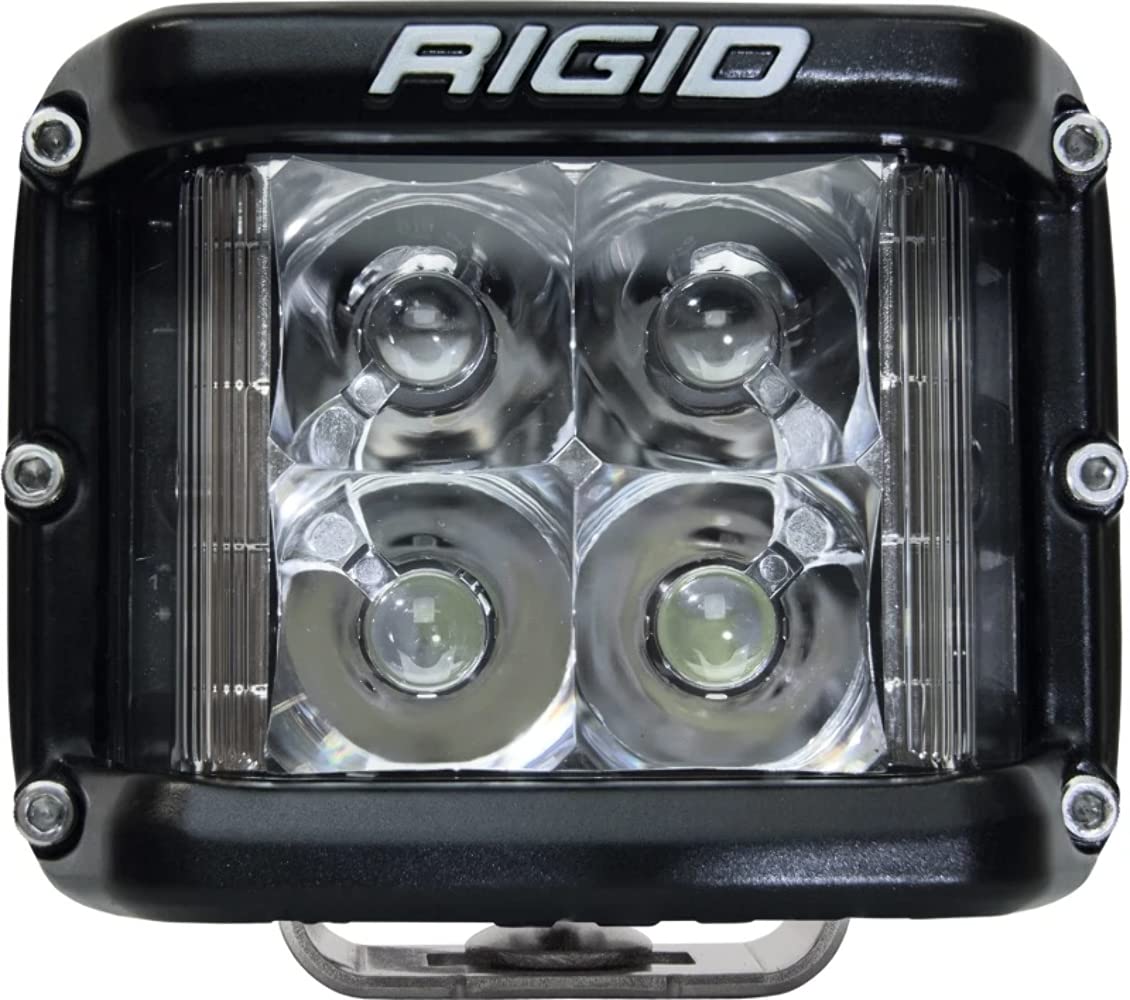 Rigid D-Ss Pro Spot Sm Blk (Single Light) Dss - Dually Side Shooter