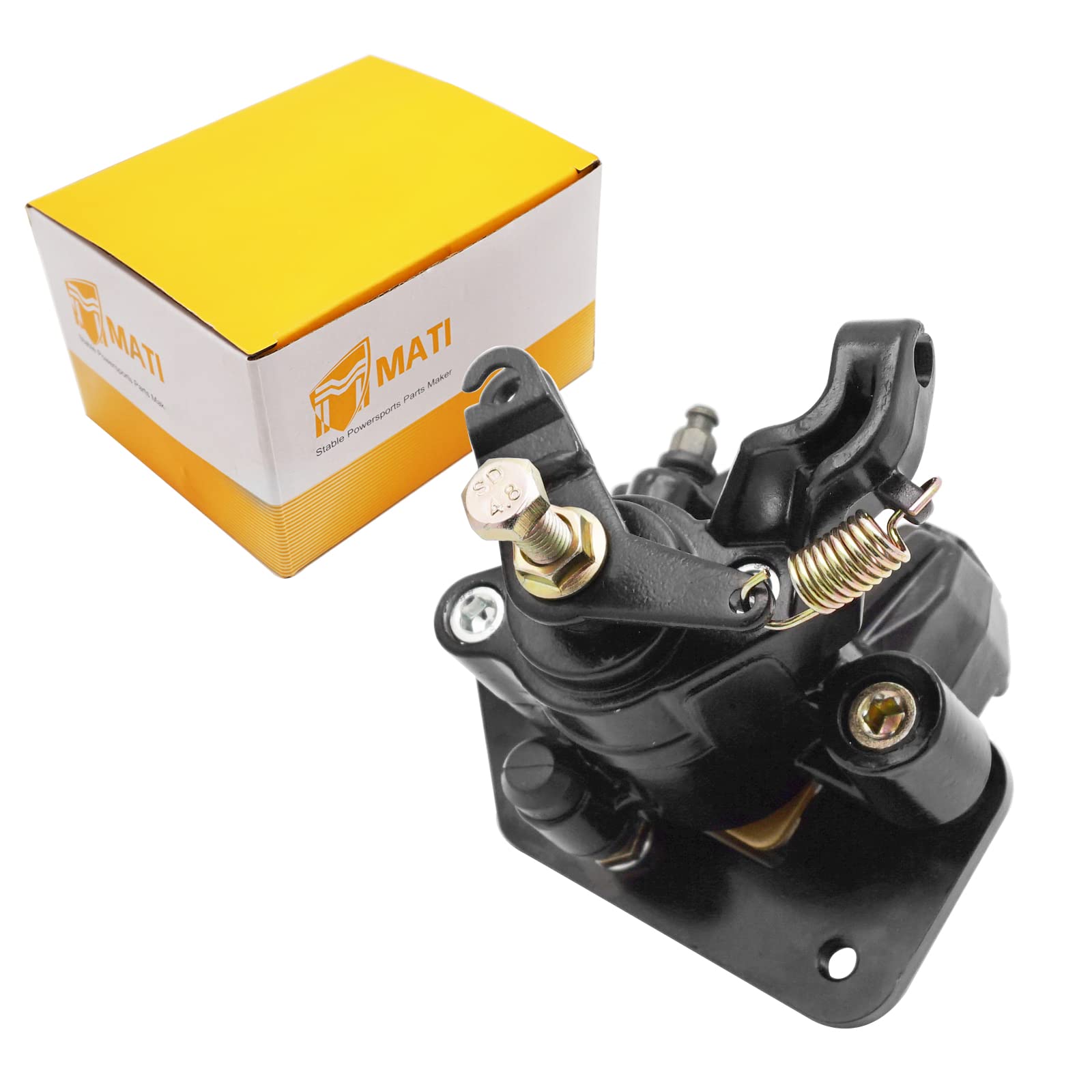 M Mati Rear Brake Caliper For Go-Kart Buggy Trailmaster Hammerhead Carter Kinroad Runmaster Sahara Raptor Jet Dazon Raider 150 200 250 300 6.000.229 652-0008 14184 6.000.229-150