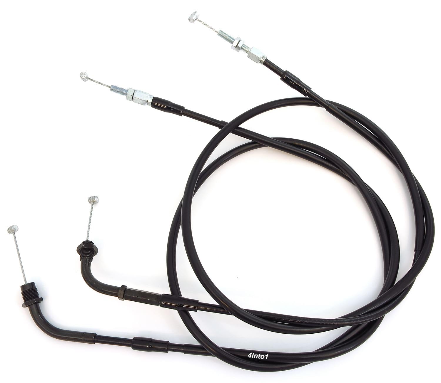 Reproduction Throttle Cable Set - Fits Honda Cb/Cm400/450 Cx500 - Hawk I Ii Nighthawk - 1979-1983