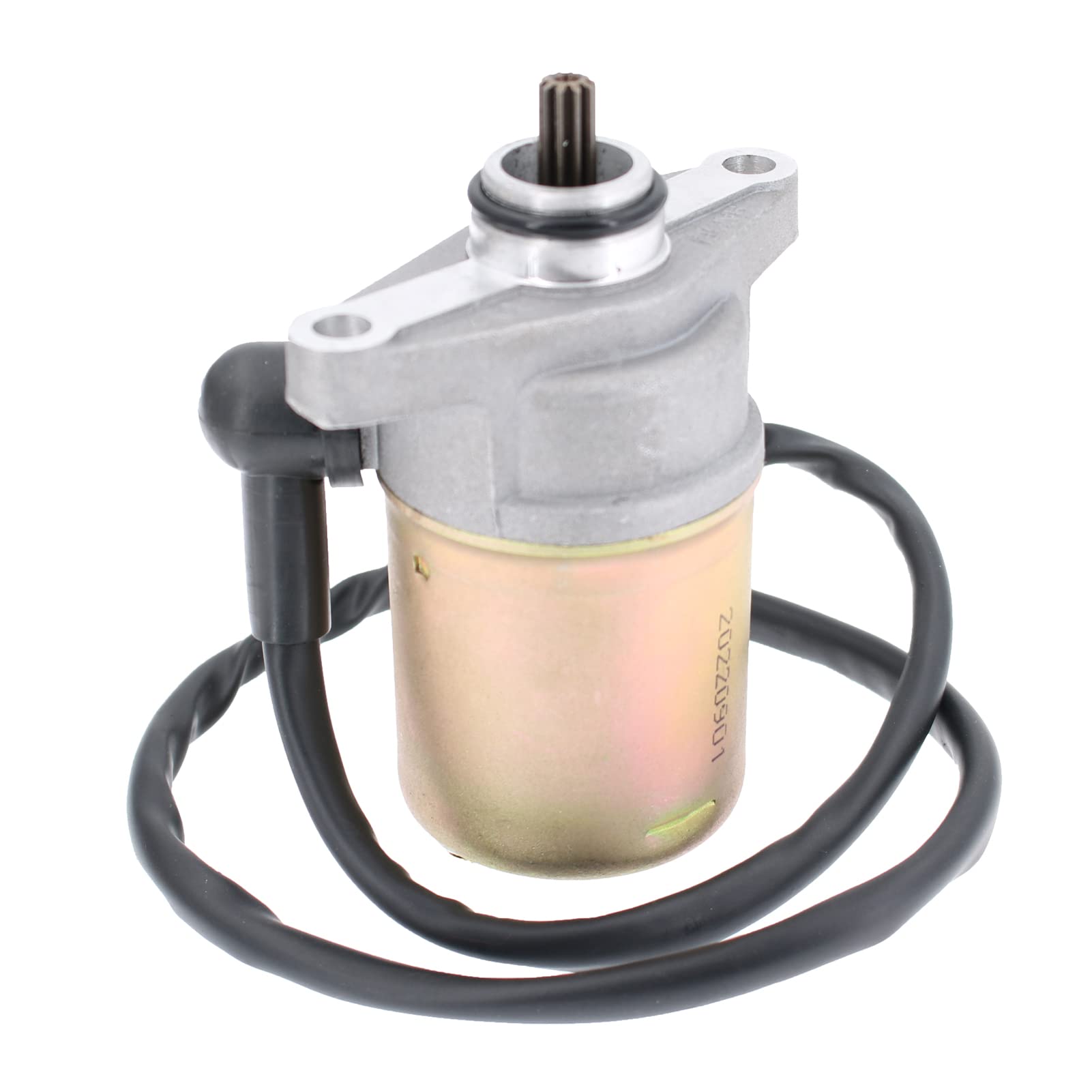 Glixal Atmt1-209 Gy6 49Cc 50Cc 80Cc 100Cc Durable Starter Motor With Wire For 4-Stroke 139Qma 139Qmb 147Qmd Scooter Moped Atv Go-Kart Engine