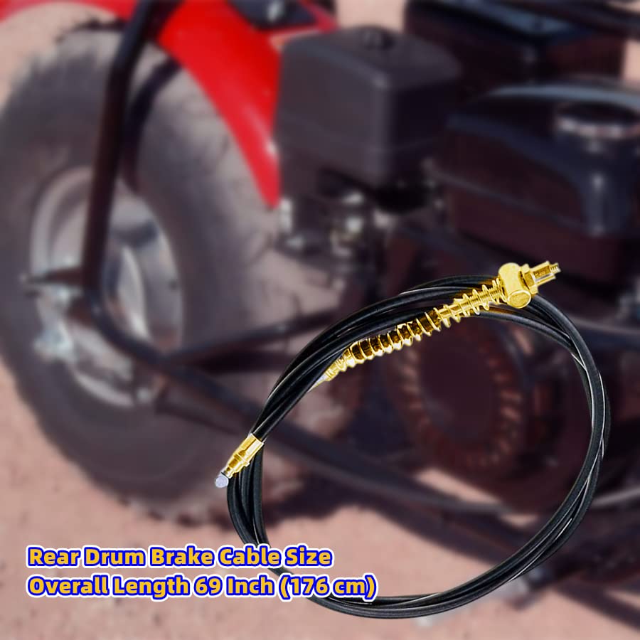 Swagnaz Mini Bike Brake Lever Left Brake Clutch for Coleman CT200U CT200U-EX BT200X MB165 MB200 Motorcycle Dirt Mini Baja Bike P