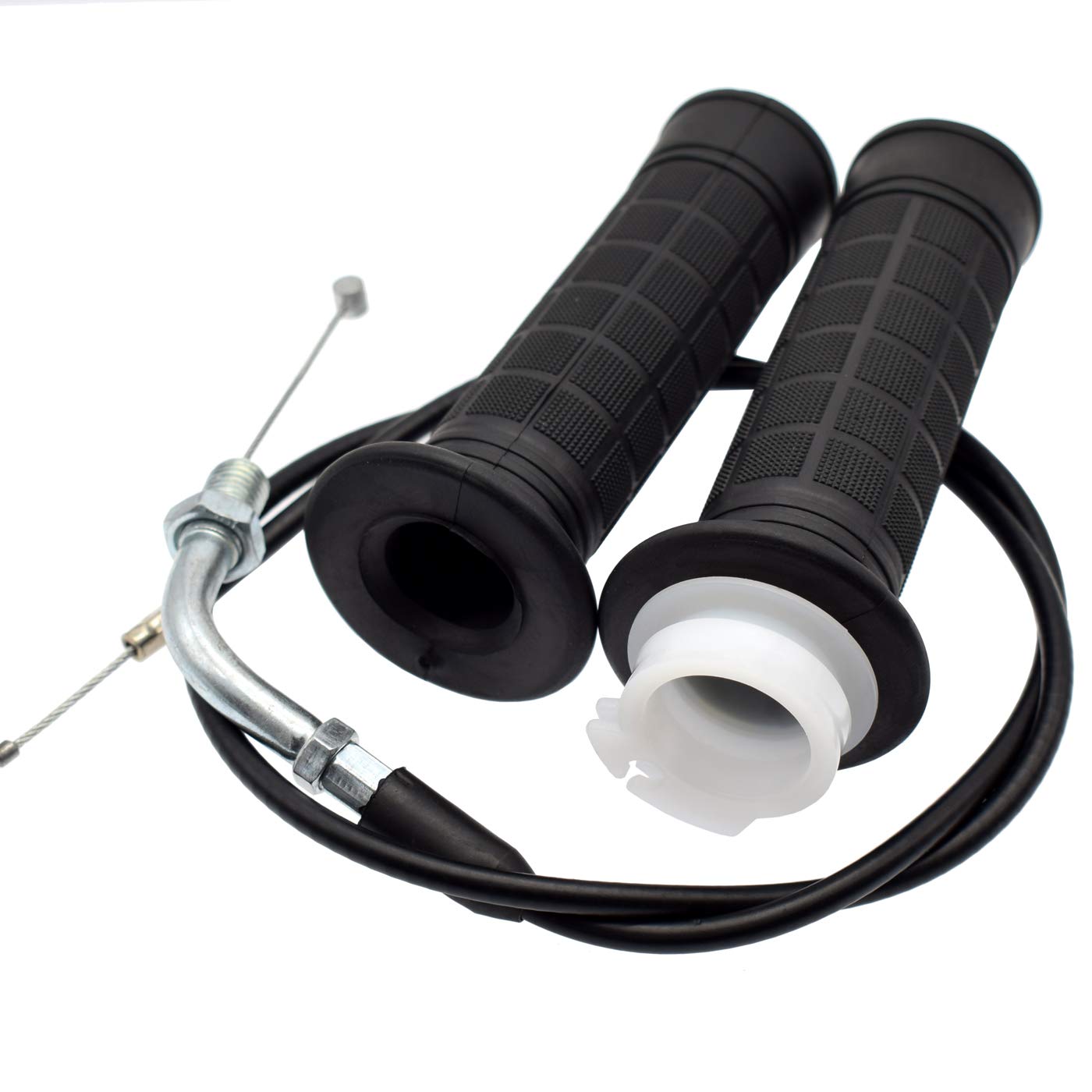 Riyitauto Twist Throttle And 36' Cable Handle Grip Kill Switch Set For 7/8' 22Mm Handlebar 49Cc 66Cc 80Cc Engine Motorized Bicycle Push Bike