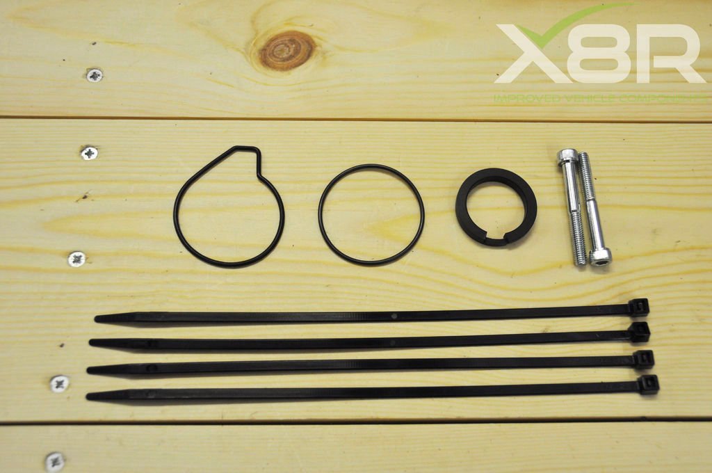 X8R Air Suspension Compressor Piston Ring Repair Rebuild Kit Compatible With Audi A8, D3, 4E Models Between 2002-2010 Production