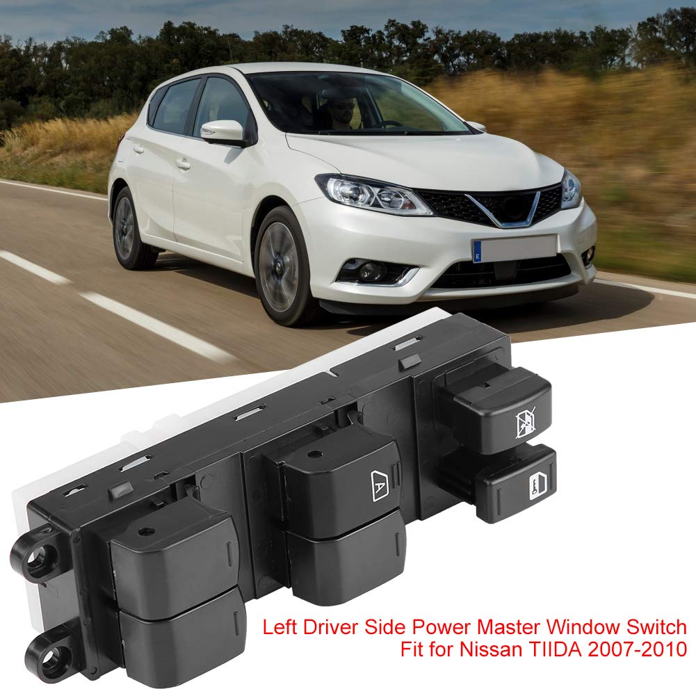 Window Switch, Car Vehicle Electric Power Master Window Control Switch For Nissan Tiida 2007-2010 25401-1Jy0A