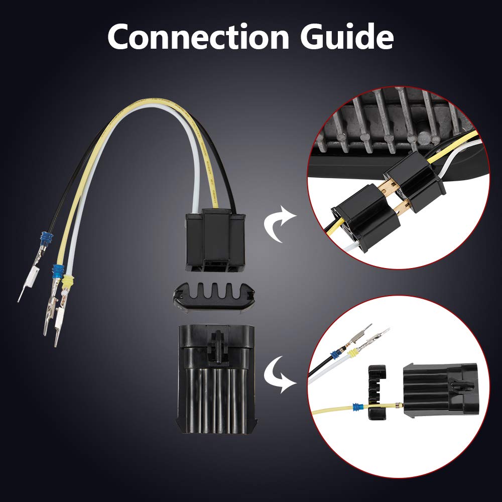 Kemimoto Pair Of Led Headlight Compatible With Rzr, 30W Front 1000 Xp Led Headlight Compatible With Polaris Rzr Xp 1000/4 1000, Rzr Xp Turbo/Turbo S / 4 Turbo, Rzr 900/S 900 2014-2023
