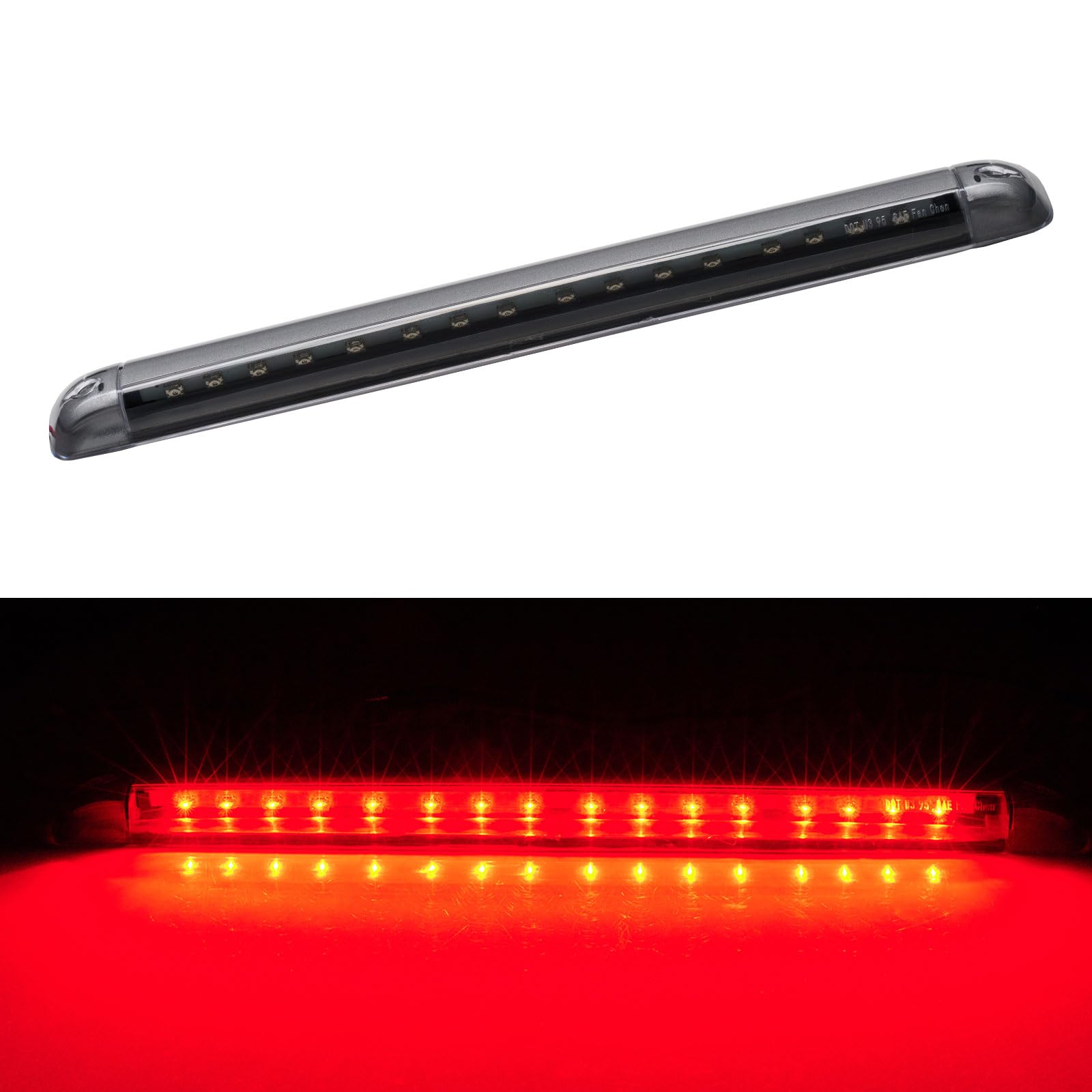 Cxdar Third 3Rd Brake Light Led For 1992-1999 Chevy C/K Suburban Blazer Tahoe/Gmc Yukon Jimmy/Hummer H2/ Bravada High Mount Rear