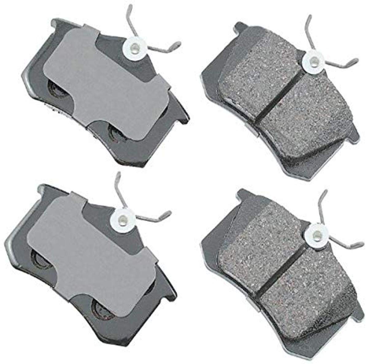 Akebono Eur340A Euro Ultra Premium Ceramic Disc Brake Pad Kit