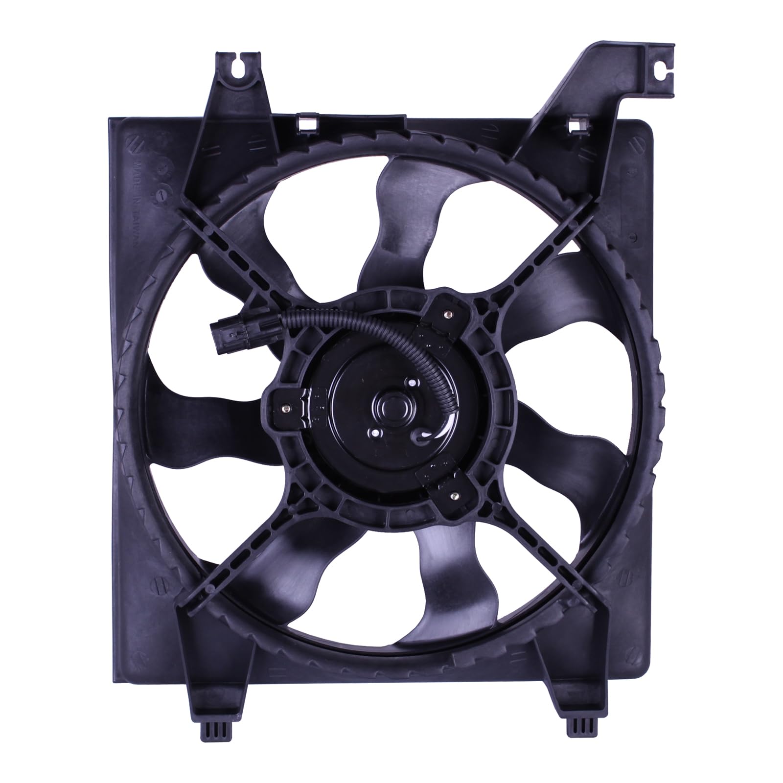 TYG Upgraded Cooling Fan Assembly for 2006-2011 Hyundai Accent Sedan 1.6L/ 2007-2011 Accent Hatchback 1.6L | Racing-Level OE Rep