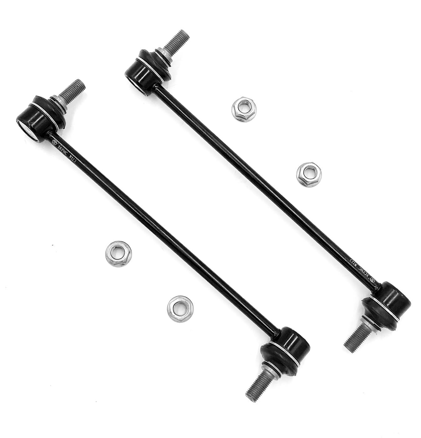 Xcpmc Front Sway Stabilizer Bar End Link Kit 2 Pcs Left & Right|Replacement For Ford Transit|Replace Oe#: K750813 Black