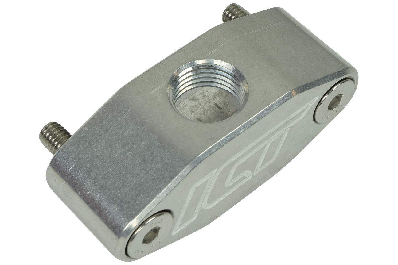 Ict Billet Oil Pressure Sensor Relocation Adapter Port Ls Lsx M16-1.5 Sending Unit Ls1 Ls3 Ls2 Lq4 Lq9 Ls6 L92 L99 L33 Lr4 Desig