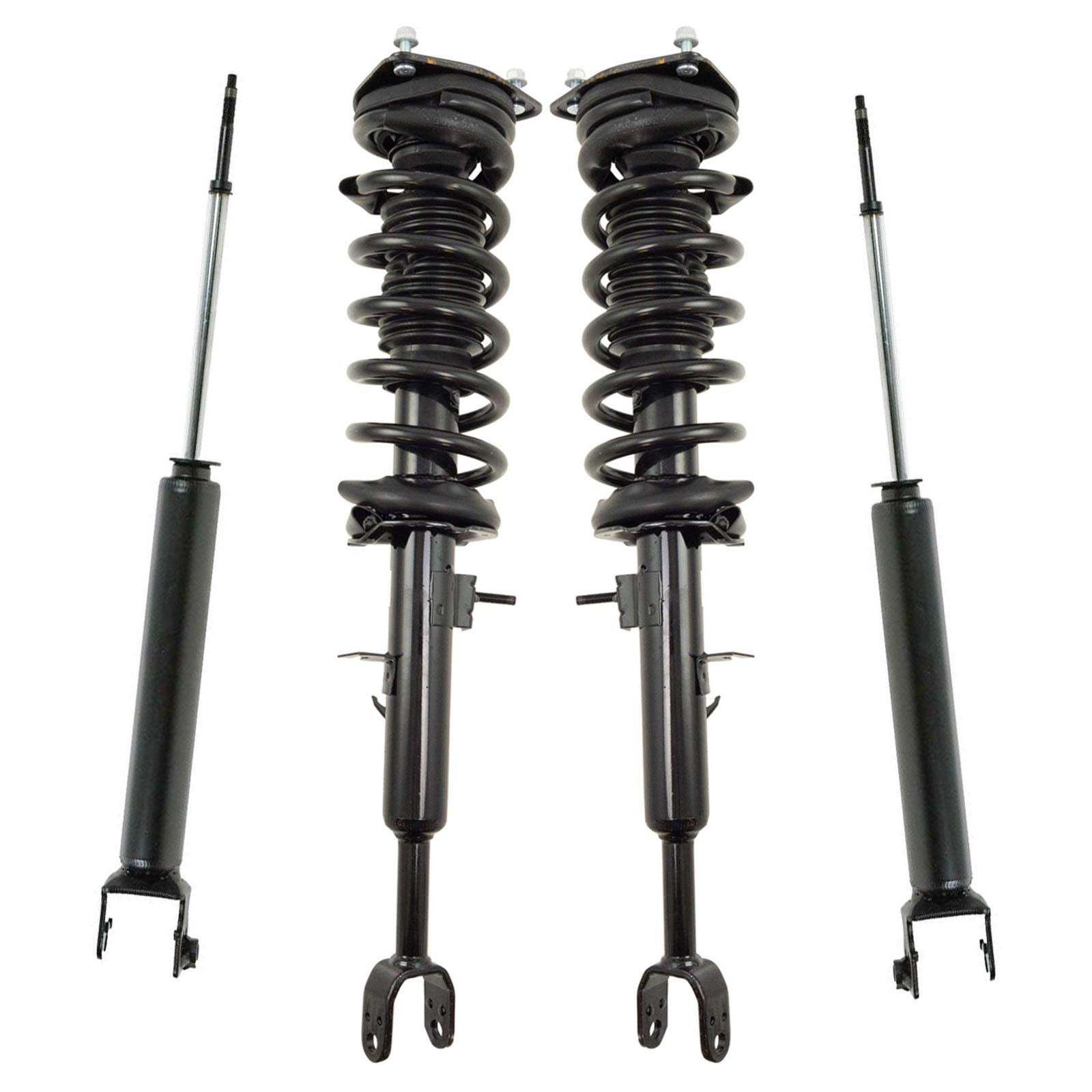 Trq Front And Rear Complete Strut Assembly & Shock Absorber Kit Shock & Spring Strut Assembly Compatible With 2003-2006 Infiniti