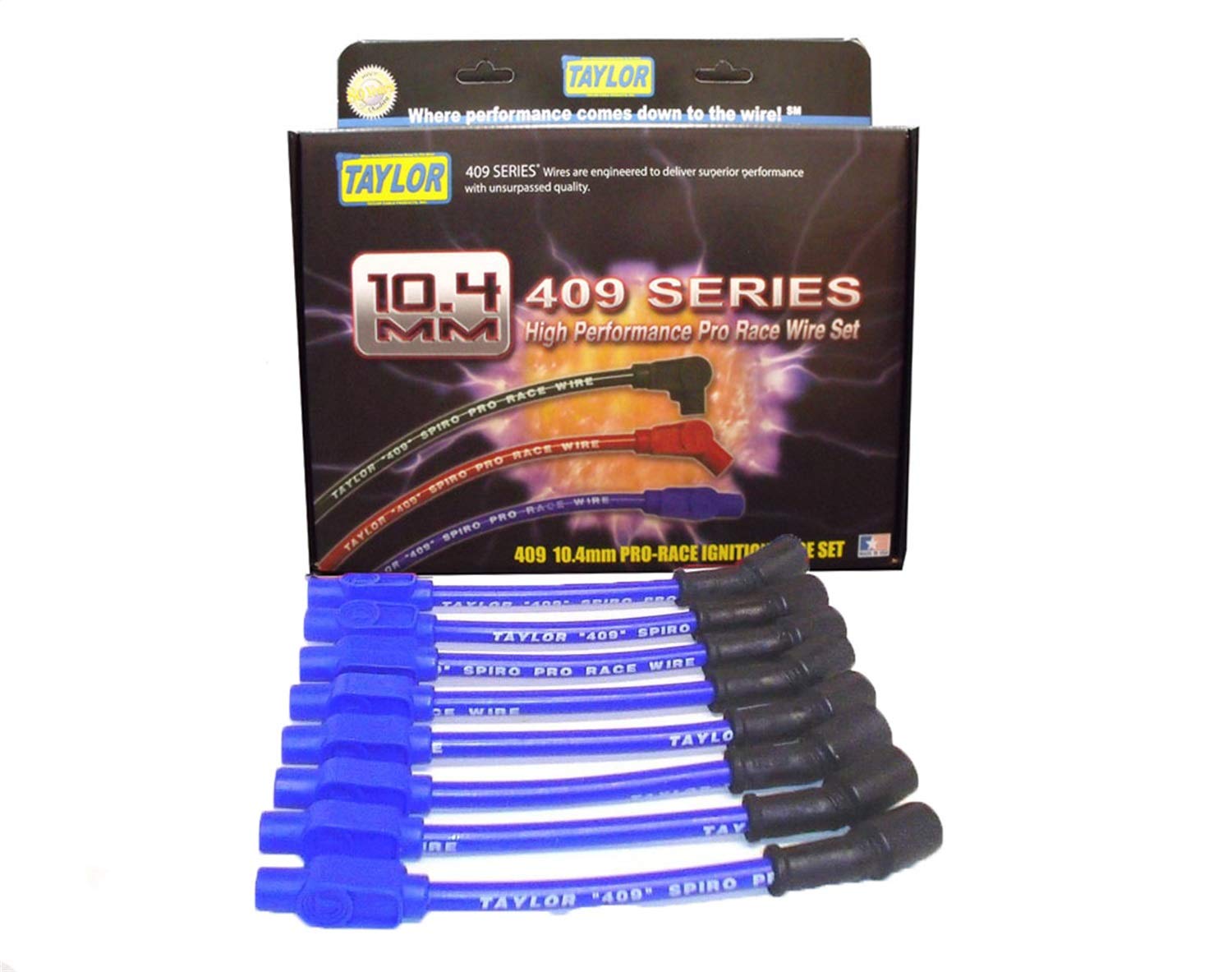 Taylor Cable 79603 Pro Race Ignition Wire Set, Blue