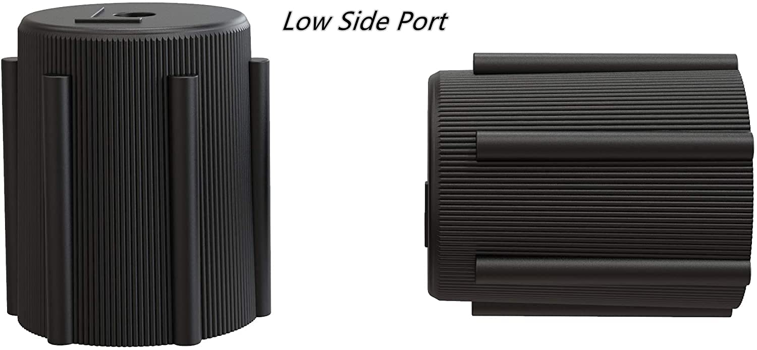 Basiker 10Pcs R134A Ac Valve Caps Kit 13Mm & 16Mm Air Conditioning System A C Charging Port Caps For Most Common Cars