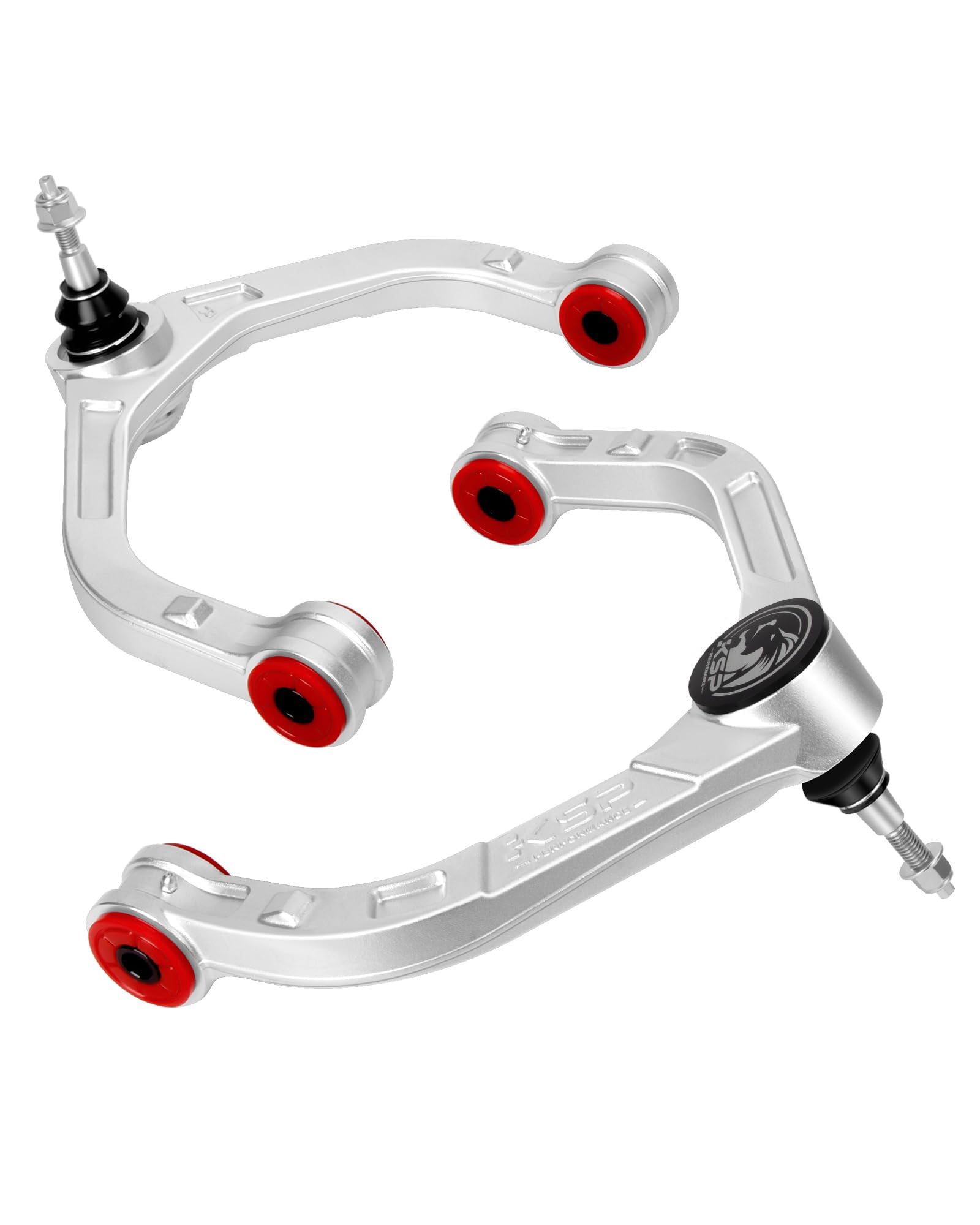Ksp 2-4'' Ram 1500 Forged Upper Control Arms, Adjustable Aluminum Front Uca Fit Dodge Ram 1500 2009-2022, 2Pcs One-Piece Design