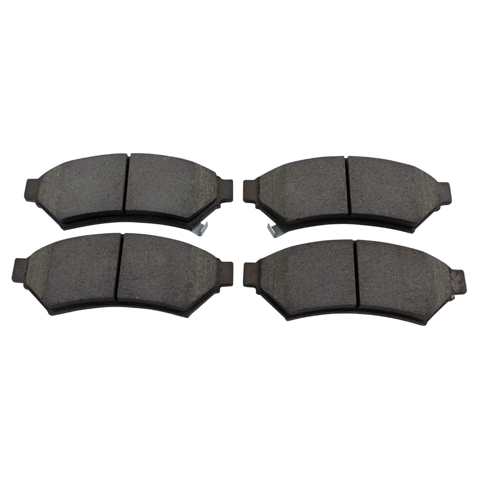 TRQ Front Brake Pads Ceramic Compatible with 2005-2008 Buick LaCrosse 2005-2007 Terraza Chevrolet Uplander Pontiac Grand Prix 20